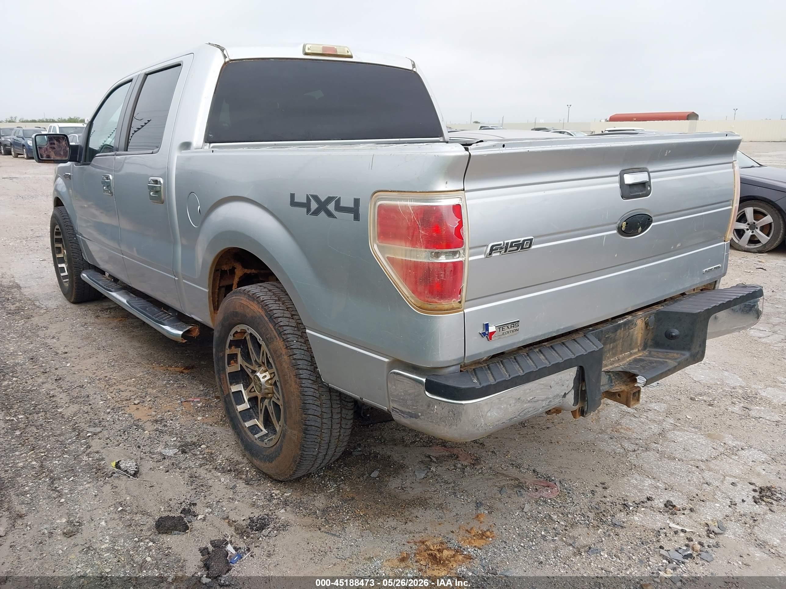 2012 Ford F-150 Xlt Silver vin: 1FTFW1EFXCKD22293