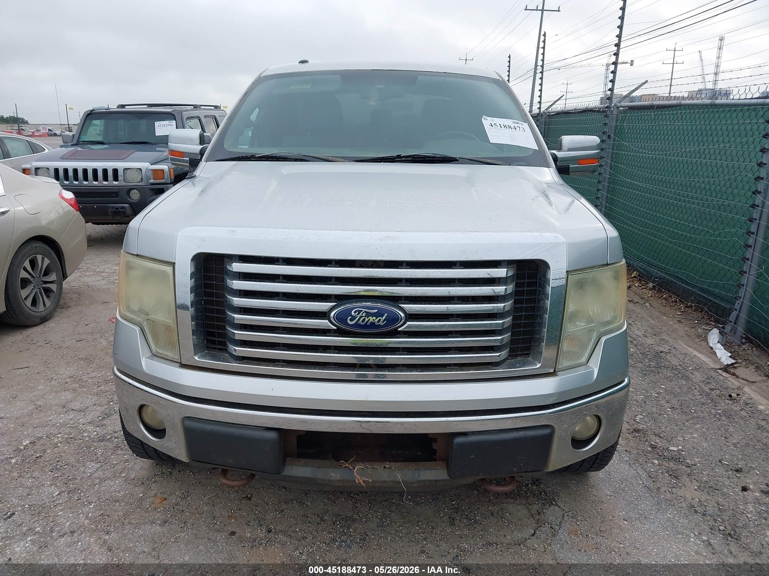 2012 Ford F-150 Xlt Silver vin: 1FTFW1EFXCKD22293