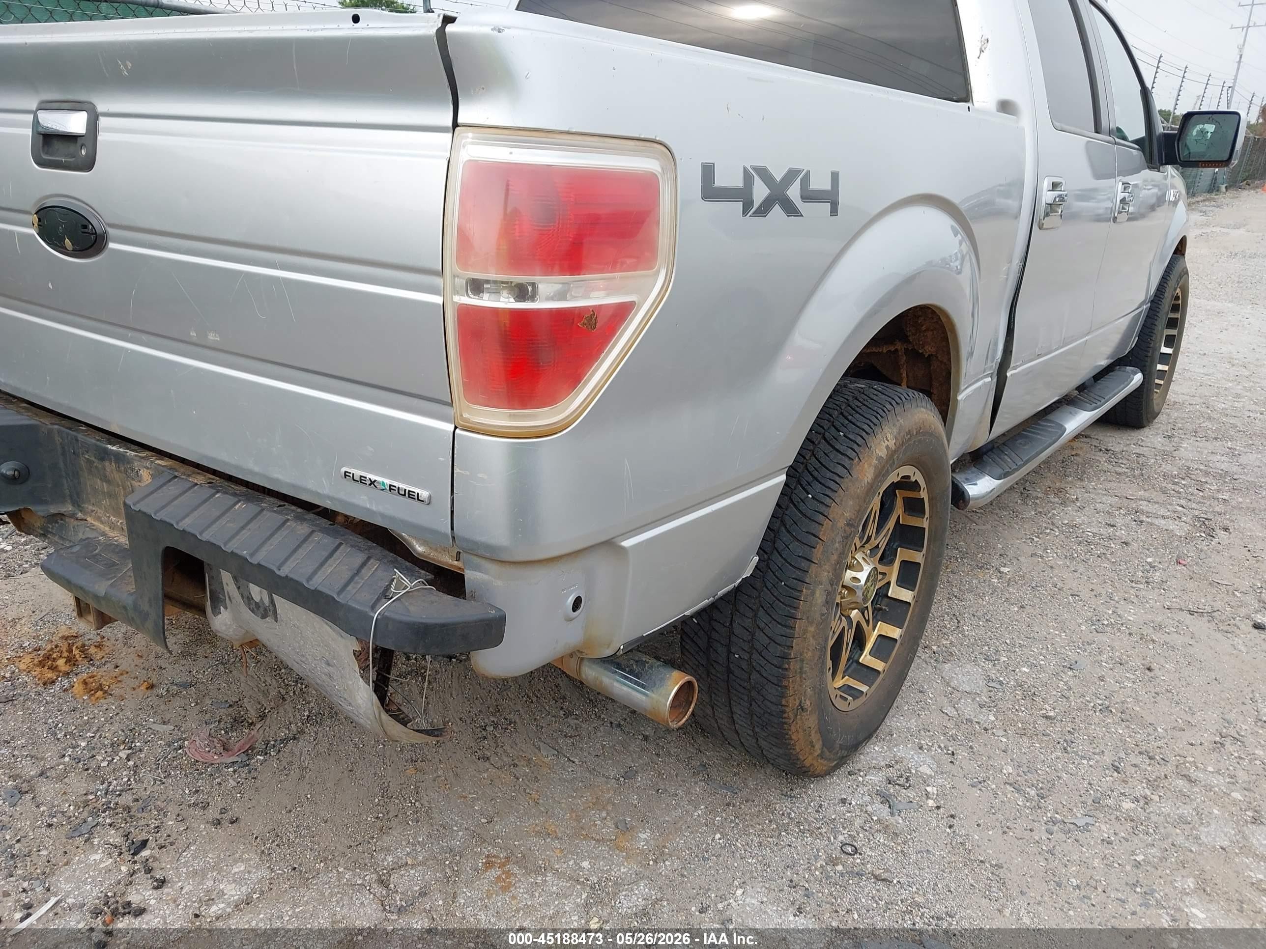 2012 Ford F-150 Xlt Silver vin: 1FTFW1EFXCKD22293