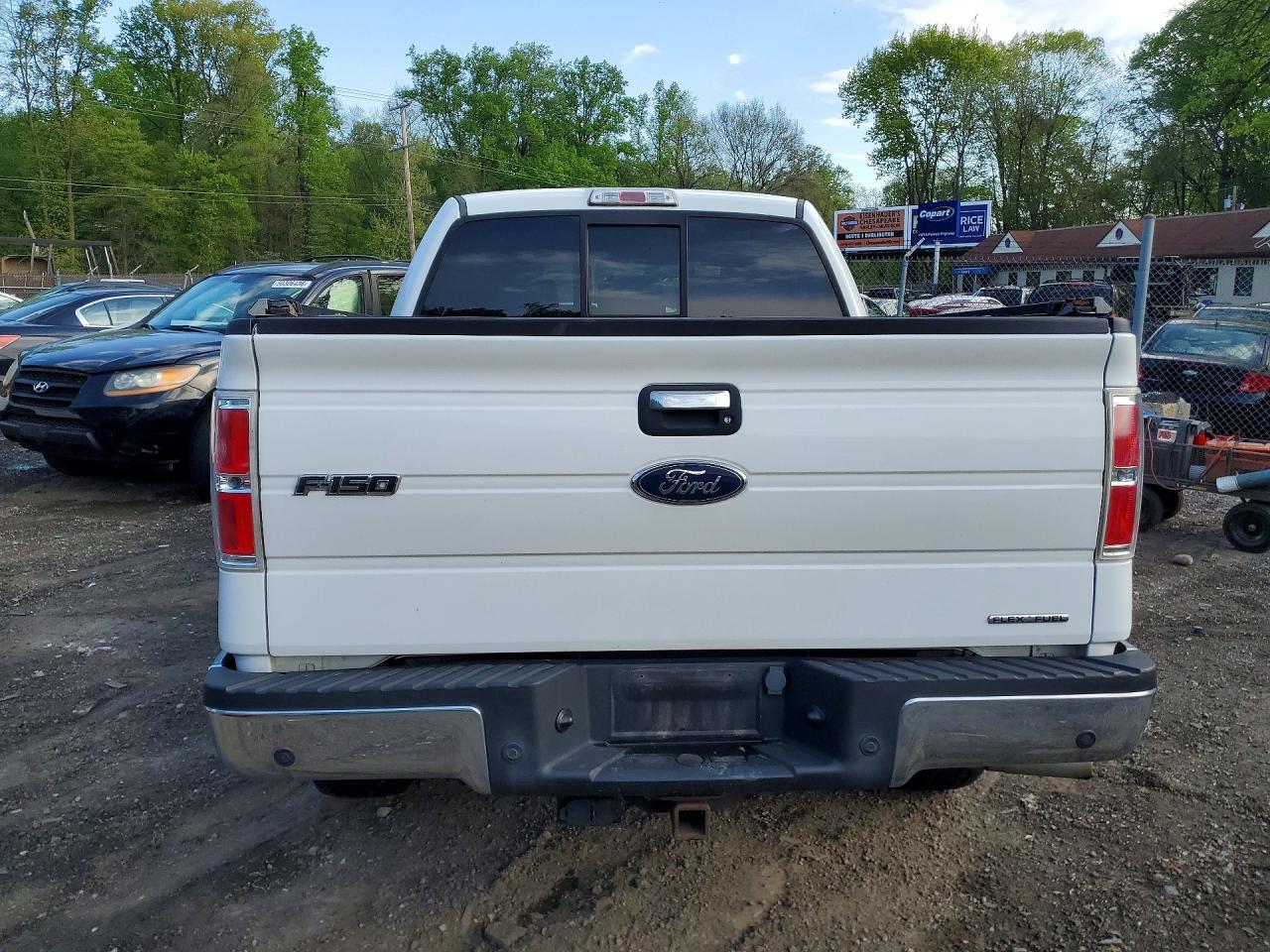 2012 Ford F150 Supercrew White vin: 1FTFW1EFXCKD51020