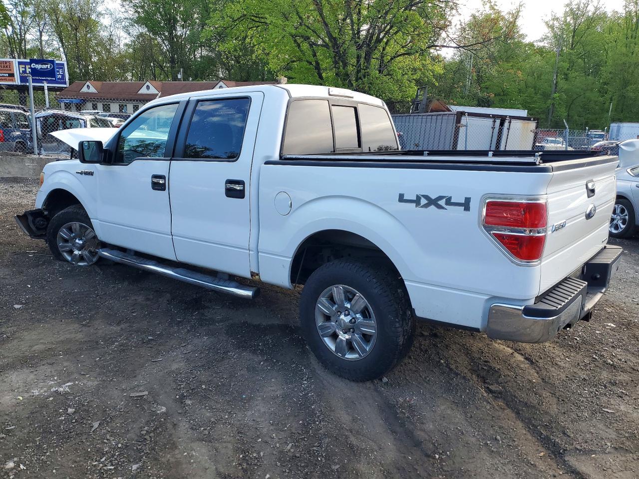 2012 Ford F150 Supercrew White vin: 1FTFW1EFXCKD51020