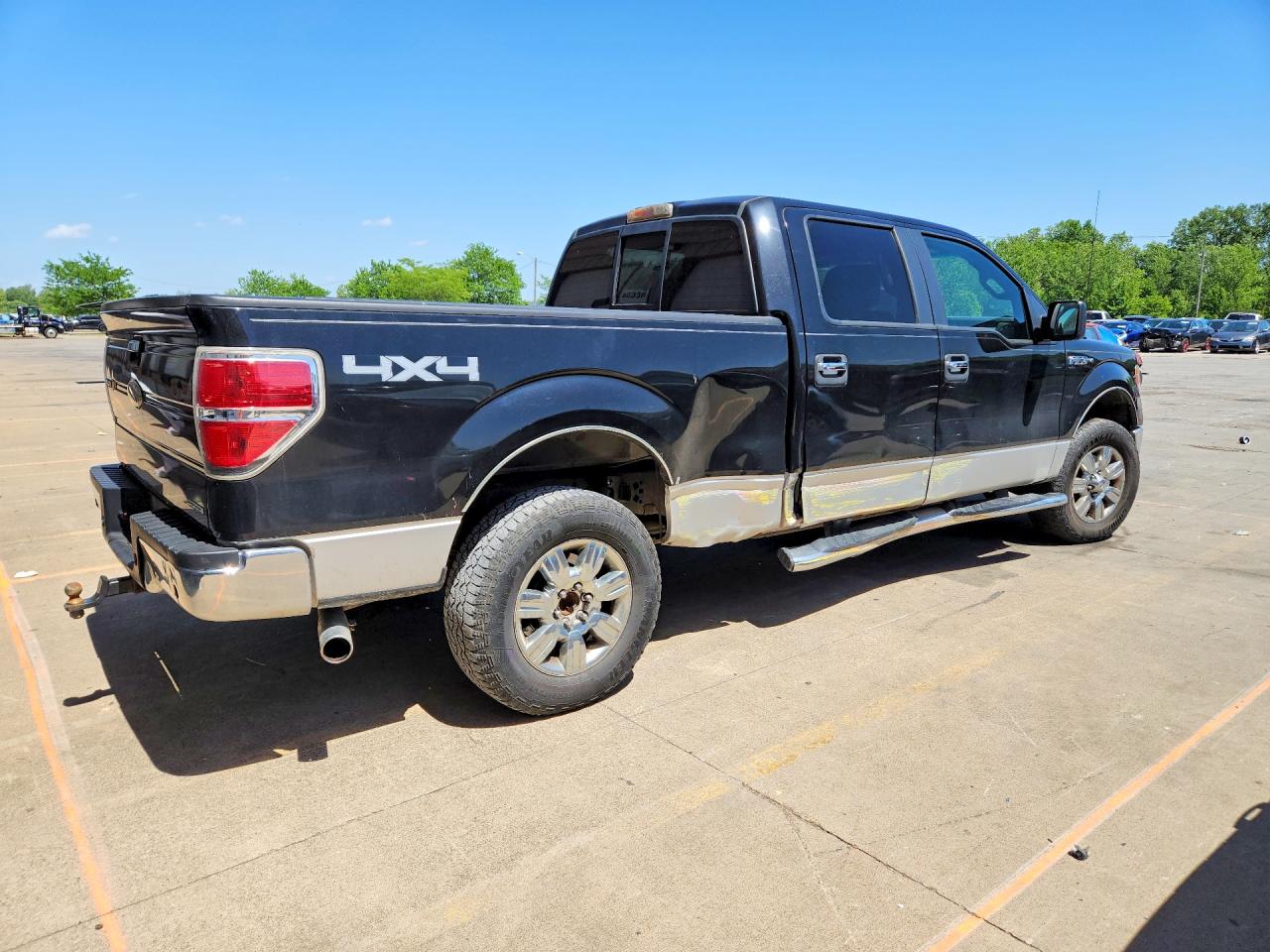 2012 Ford F150 Black vin: 1FTFW1EFXCKD63765