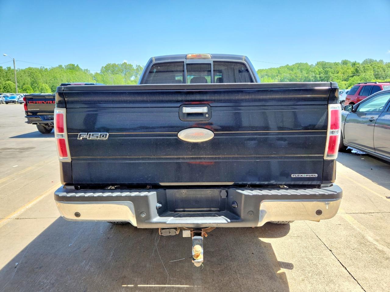2012 Ford F150 Black vin: 1FTFW1EFXCKD63765