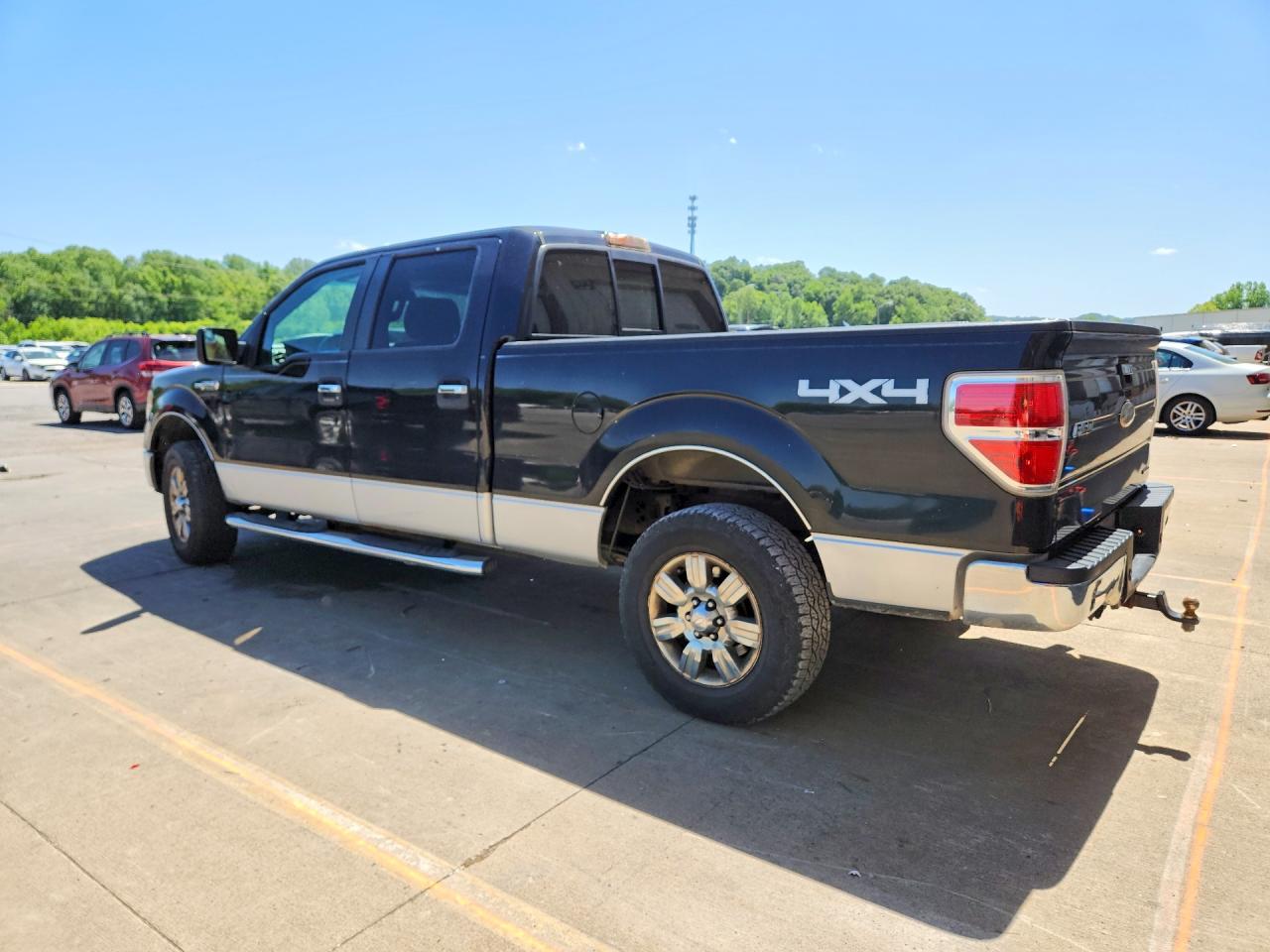 2012 Ford F150 Black vin: 1FTFW1EFXCKD63765