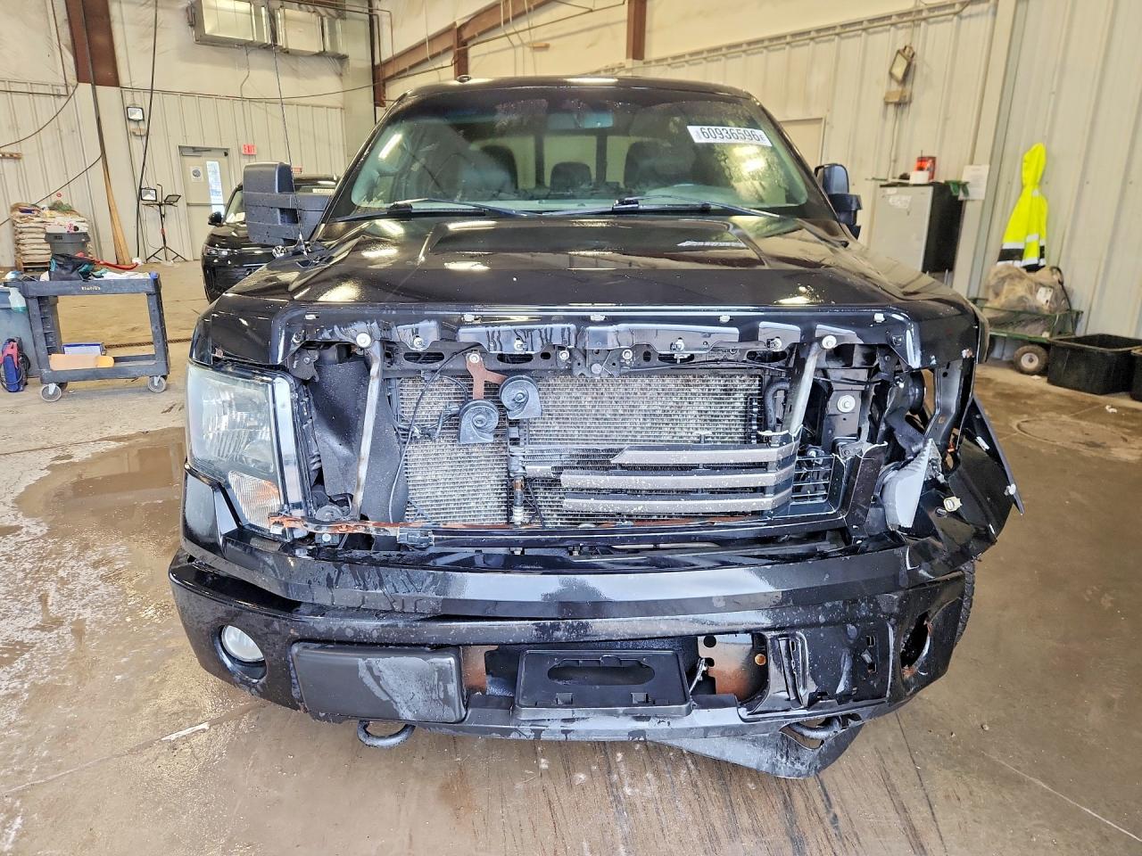 2012 Ford F150 Supercrew Black vin: 1FTFW1EFXCKE12110