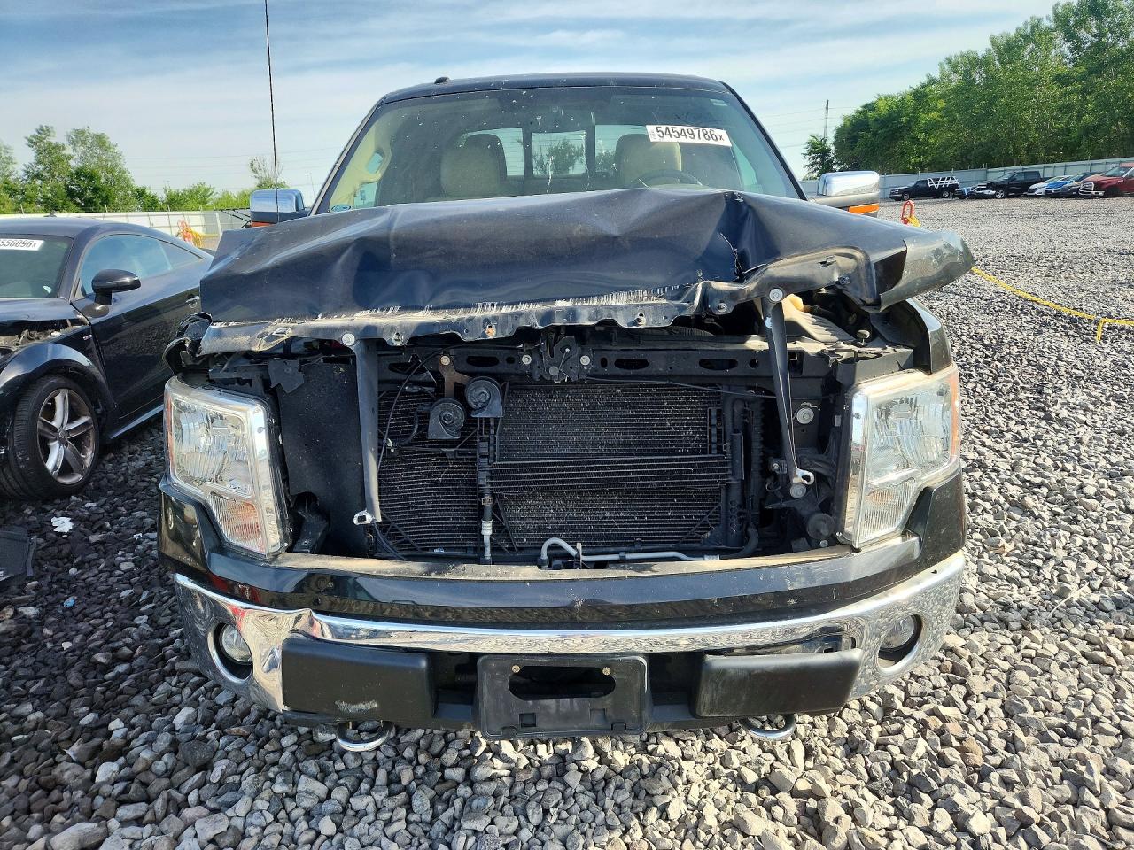 2012 Ford F150 Supercrew Black vin: 1FTFW1EFXCKE16738
