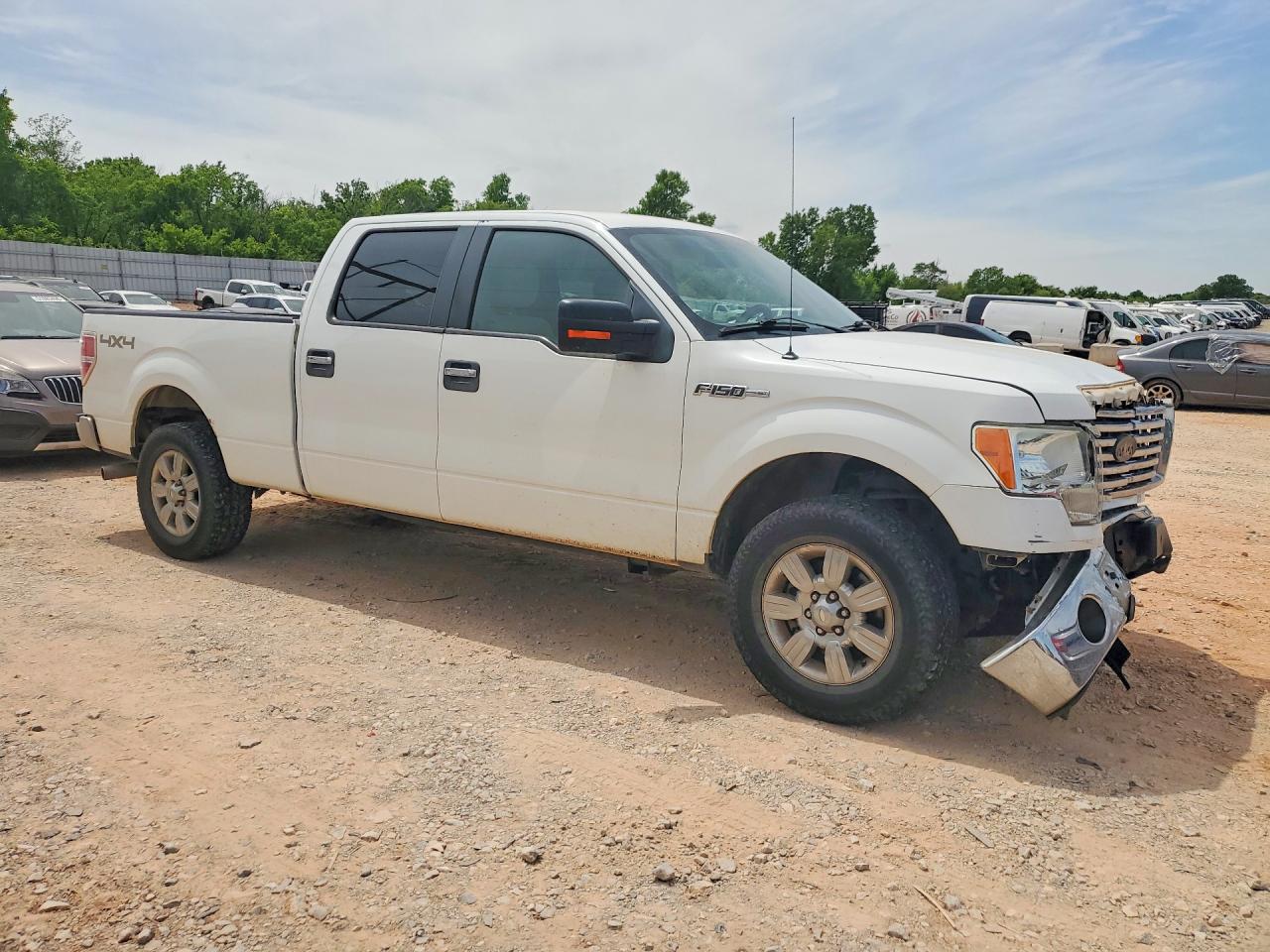 2012 Ford F150 Supercrew White vin: 1FTFW1EFXCKE20157