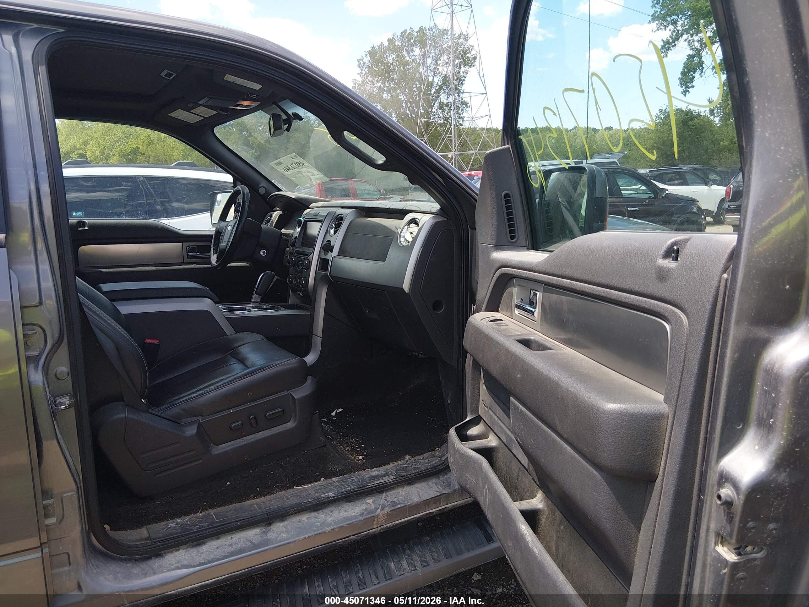 2013 Ford F-150 Fx4 Gray vin: 1FTFW1EFXDFA42111