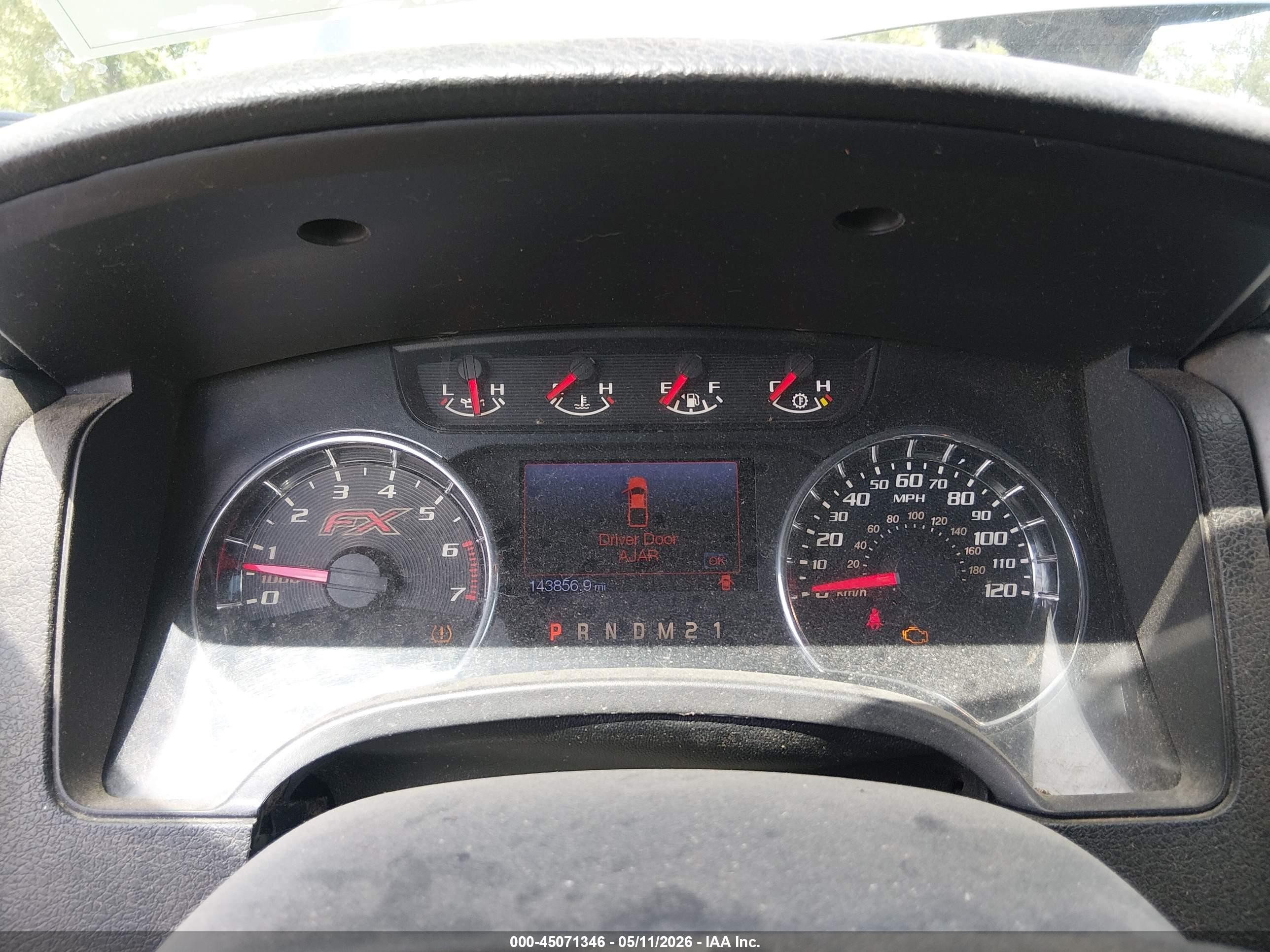 2013 Ford F-150 Fx4 Gray vin: 1FTFW1EFXDFA42111
