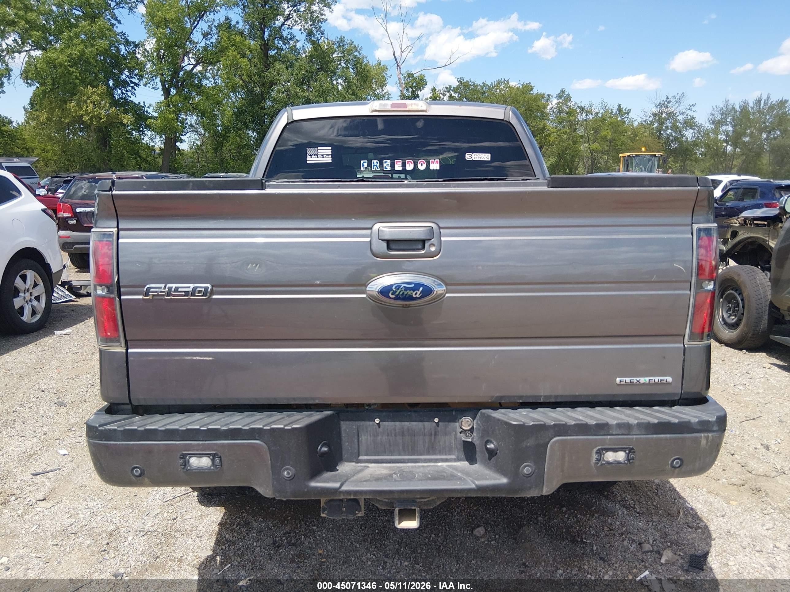 2013 Ford F-150 Fx4 Gray vin: 1FTFW1EFXDFA42111