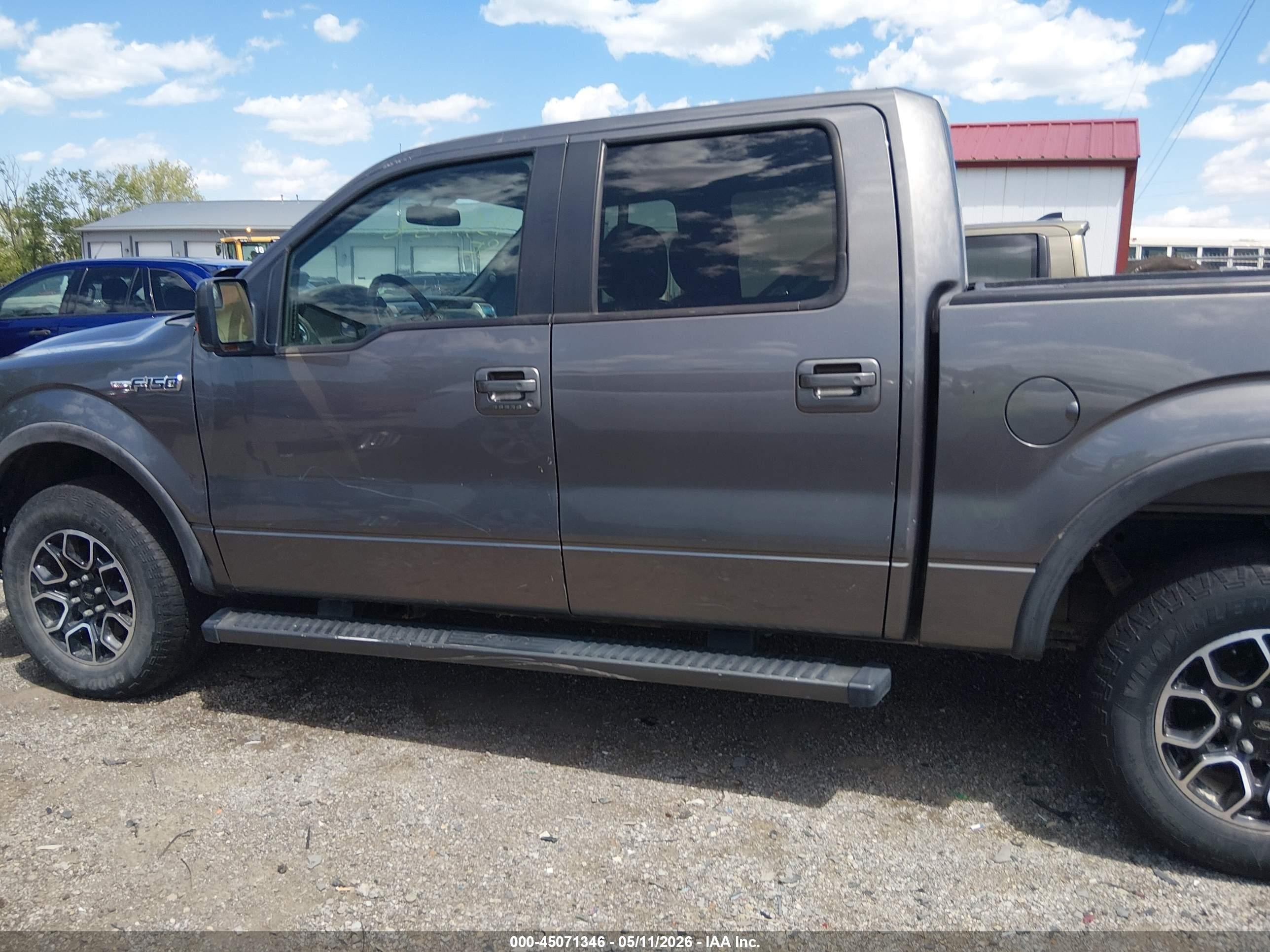2013 Ford F-150 Fx4 Gray vin: 1FTFW1EFXDFA42111
