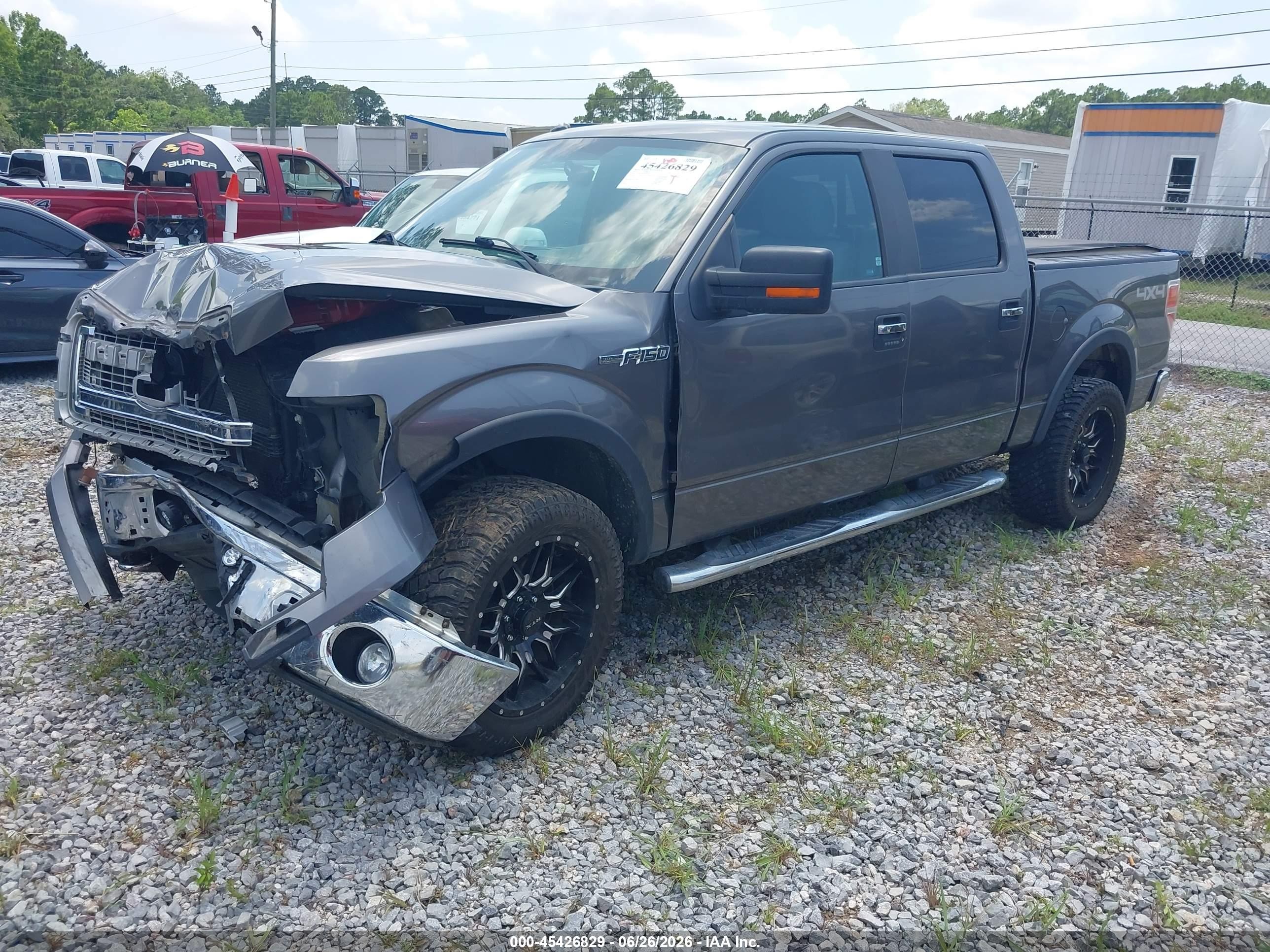 2013 Ford F-150 Fx4/king Ranch/lariat/platinum/xl/xlt Gray vin: 1FTFW1EFXDFA49432