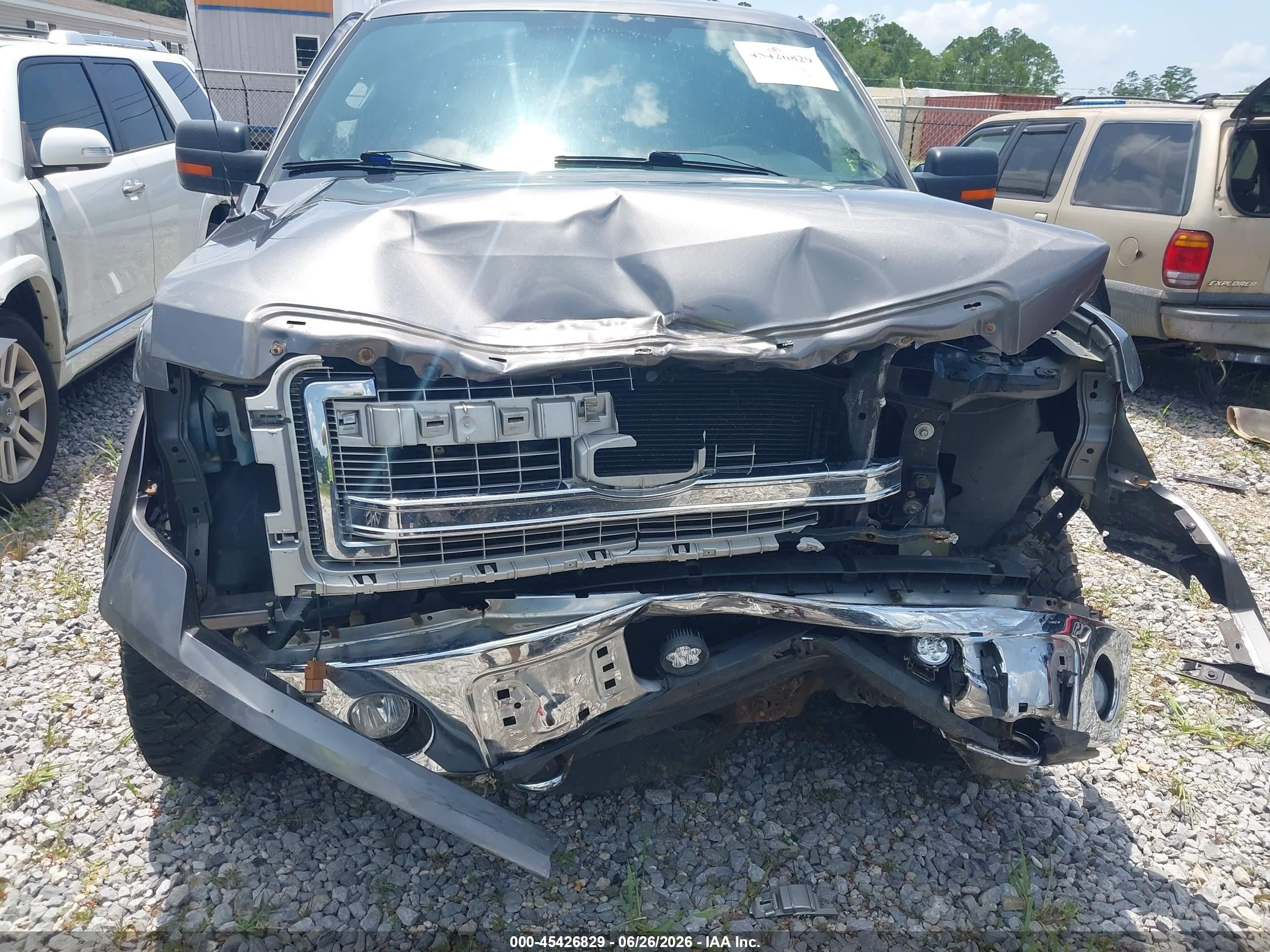 2013 Ford F-150 Fx4/king Ranch/lariat/platinum/xl/xlt Gray vin: 1FTFW1EFXDFA49432