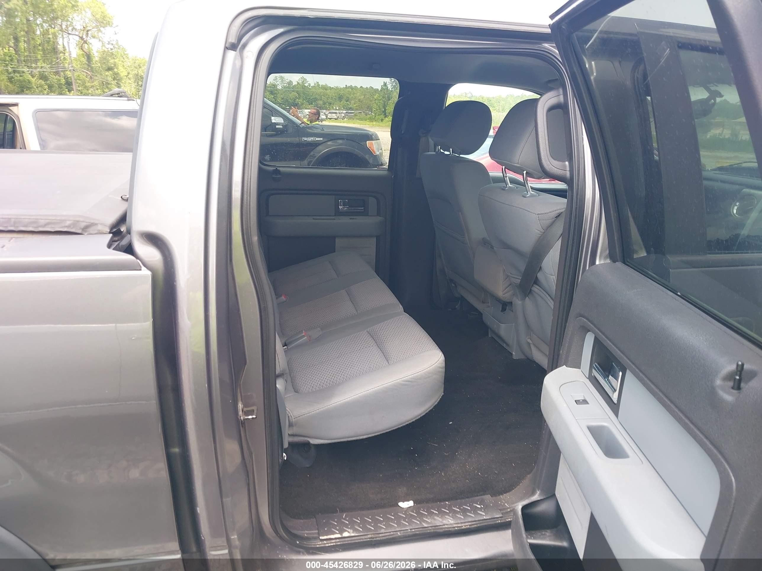 2013 Ford F-150 Fx4/king Ranch/lariat/platinum/xl/xlt Gray vin: 1FTFW1EFXDFA49432