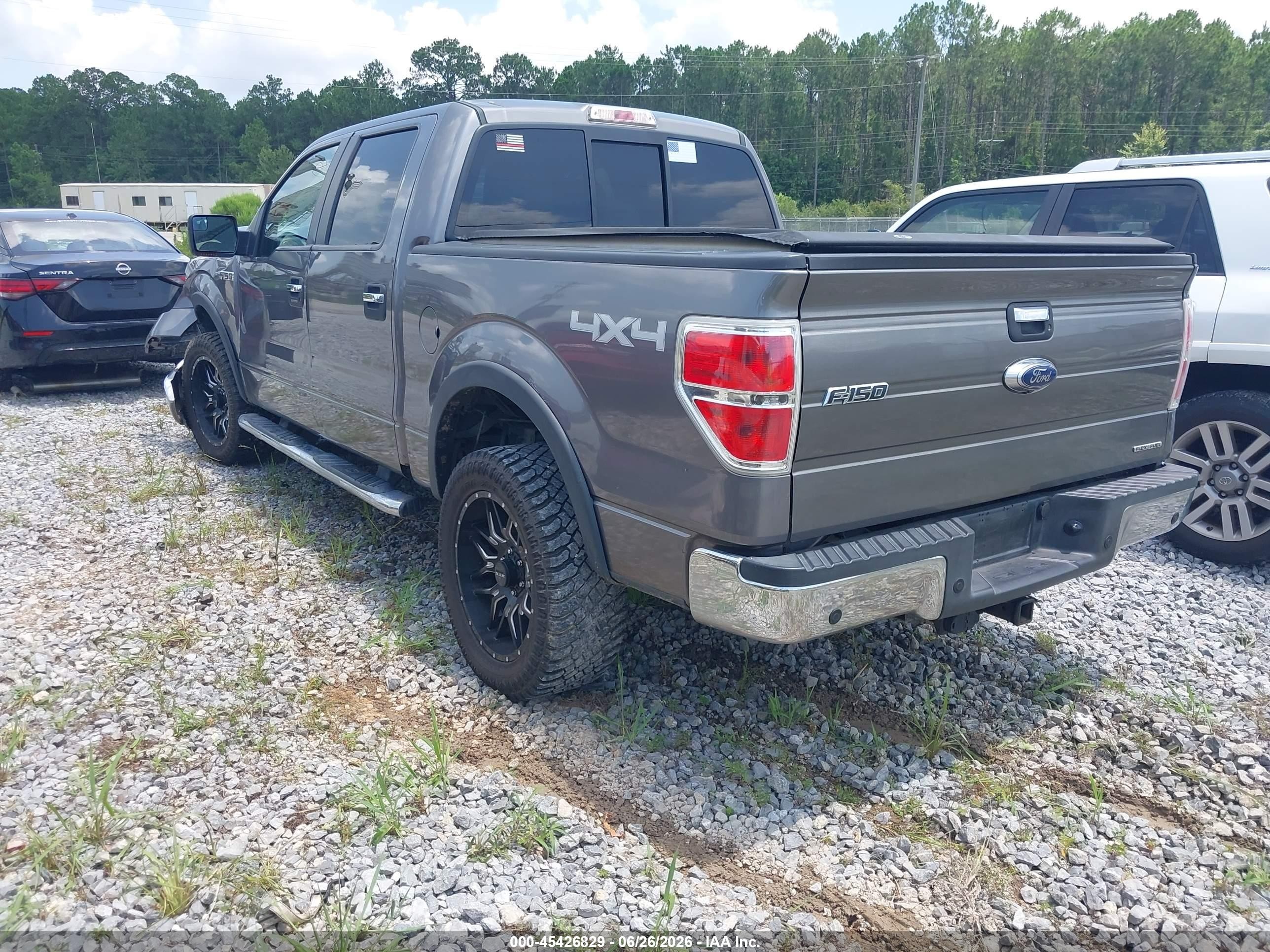 2013 Ford F-150 Fx4/king Ranch/lariat/platinum/xl/xlt Gray vin: 1FTFW1EFXDFA49432