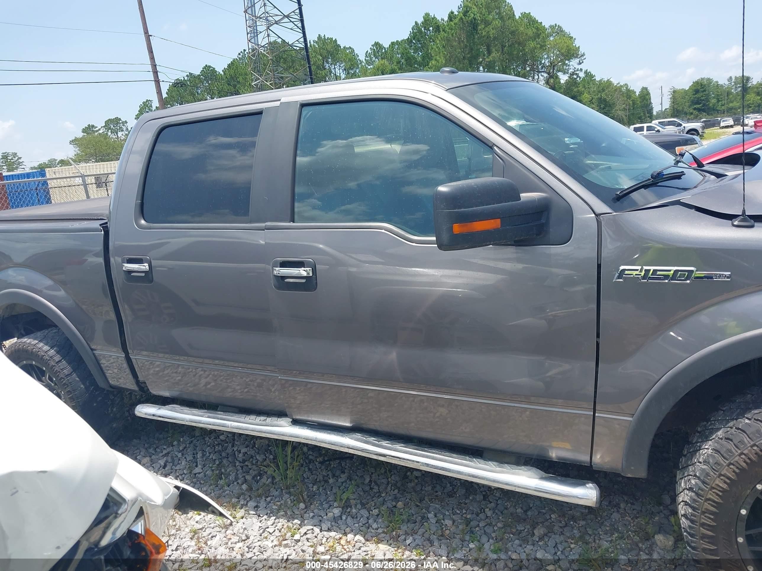 2013 Ford F-150 Fx4/king Ranch/lariat/platinum/xl/xlt Gray vin: 1FTFW1EFXDFA49432