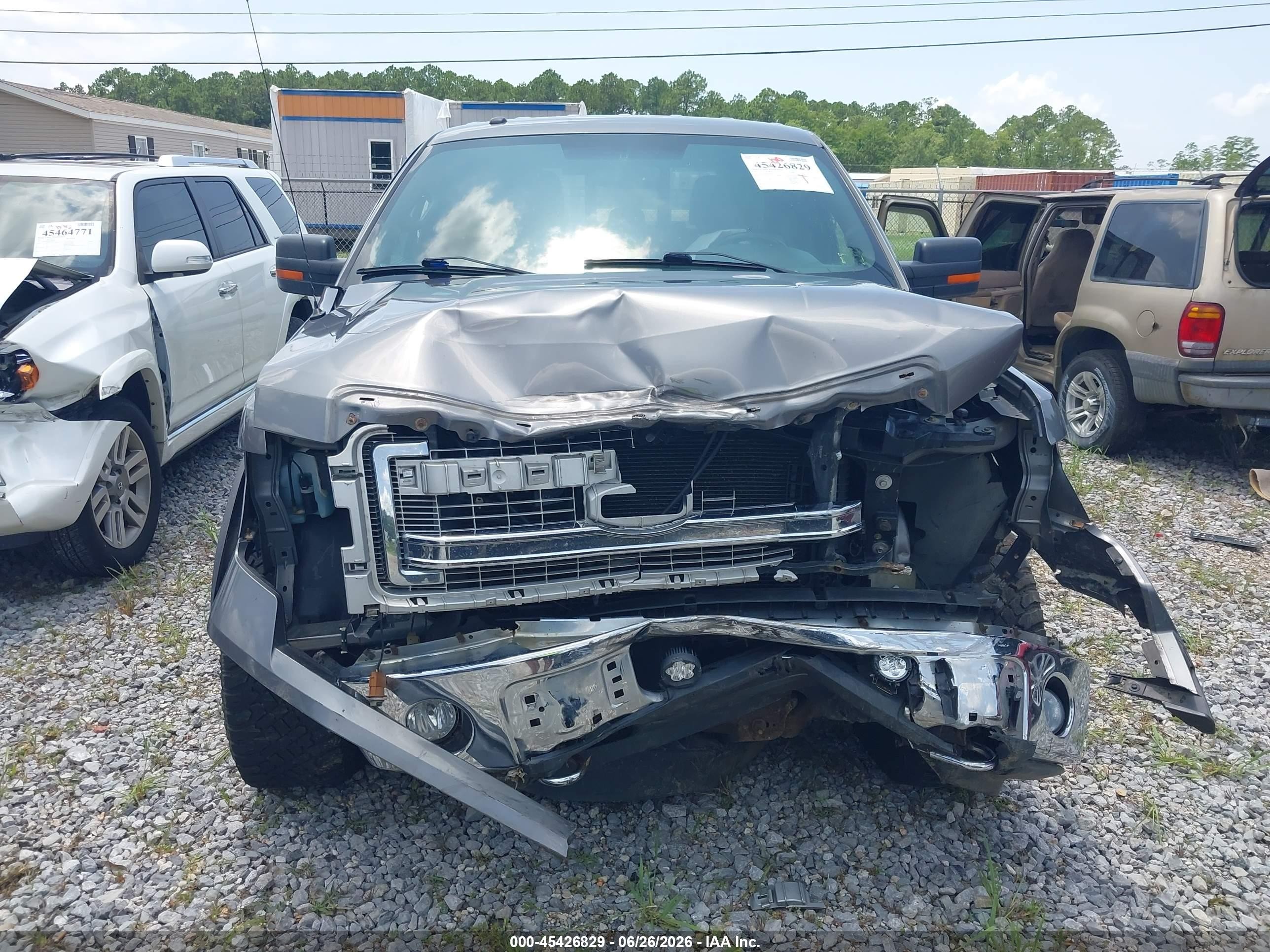 2013 Ford F-150 Fx4/king Ranch/lariat/platinum/xl/xlt Gray vin: 1FTFW1EFXDFA49432