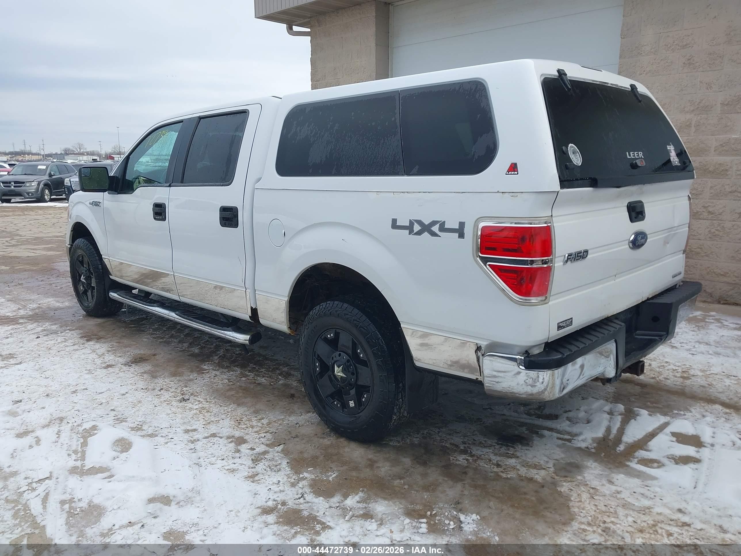 2013 Ford F-150 Xlt White vin: 1FTFW1EFXDFA75433