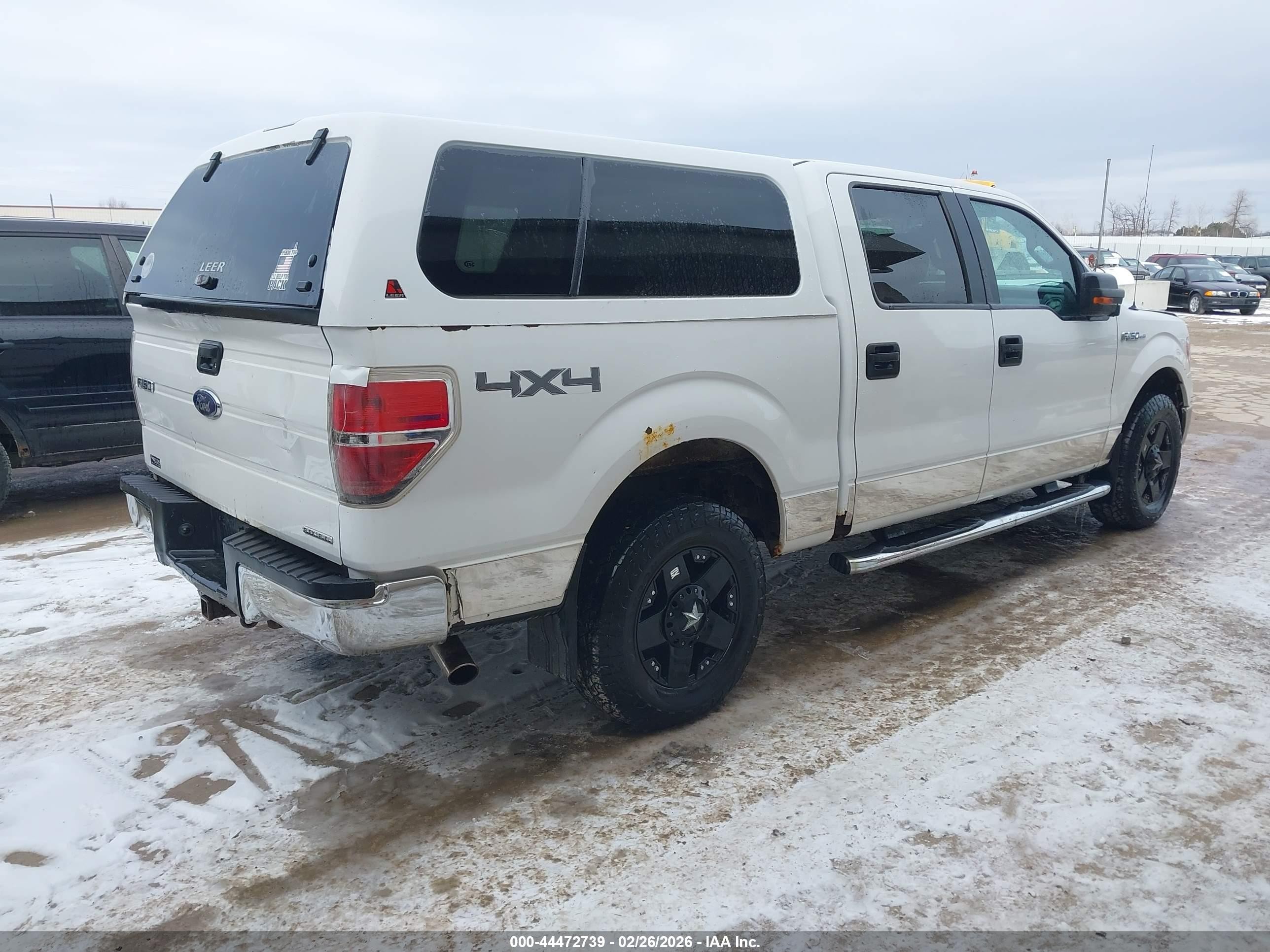 2013 Ford F-150 Xlt White vin: 1FTFW1EFXDFA75433