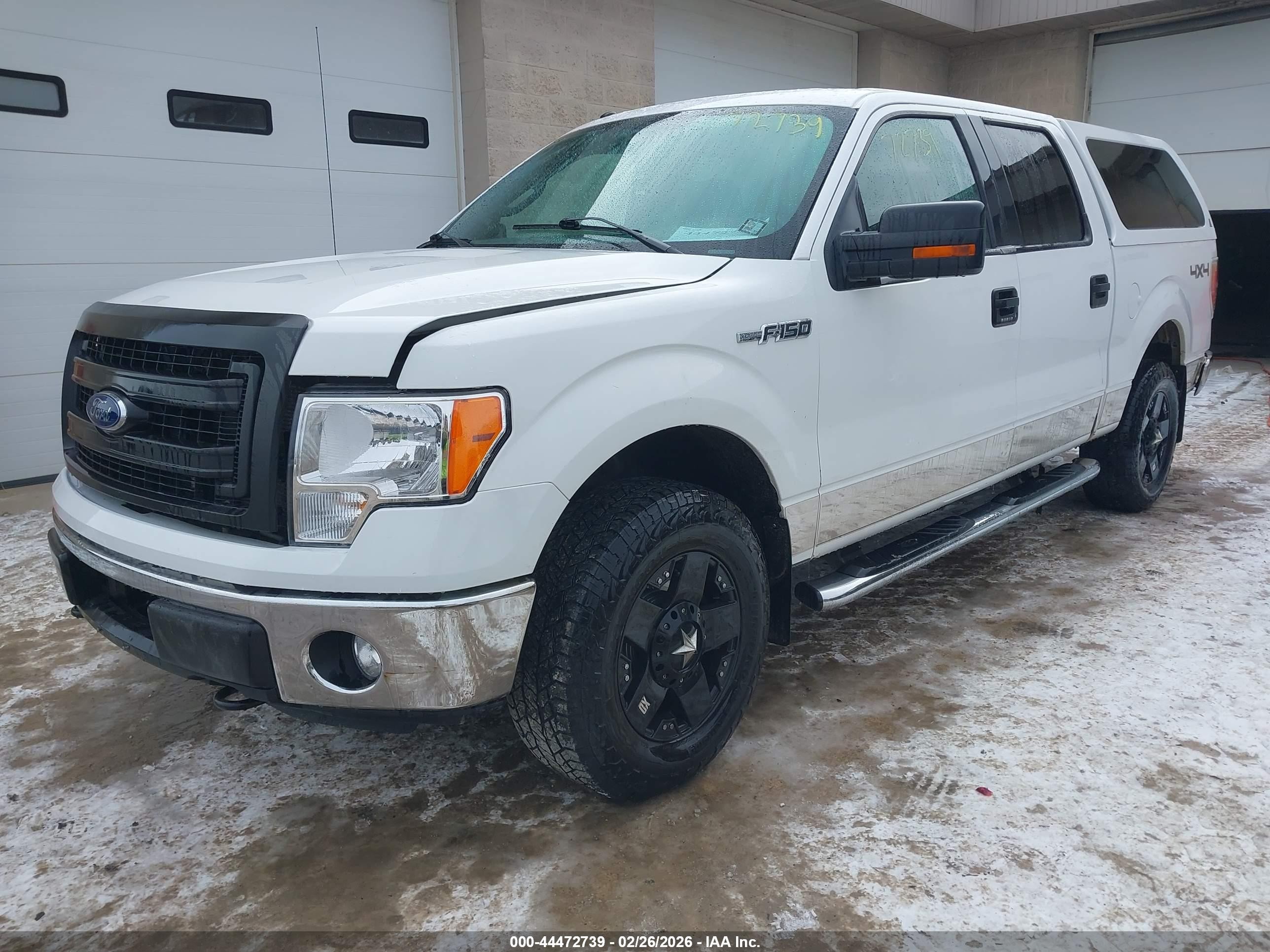 2013 Ford F-150 Xlt White vin: 1FTFW1EFXDFA75433