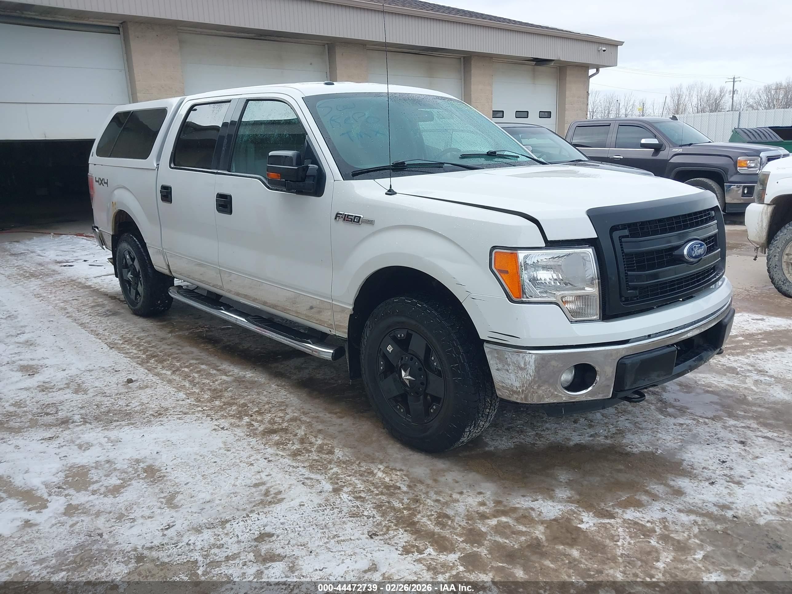 2013 Ford F-150 Xlt White vin: 1FTFW1EFXDFA75433