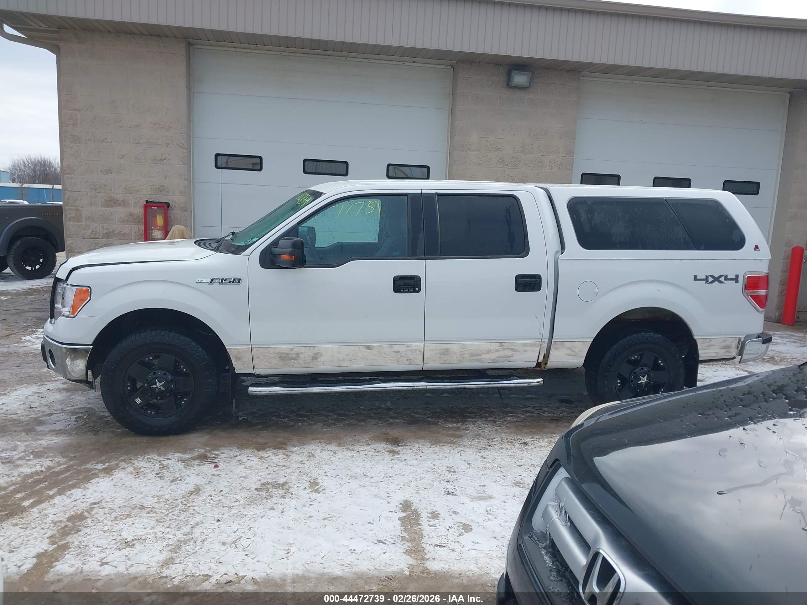 2013 Ford F-150 Xlt White vin: 1FTFW1EFXDFA75433