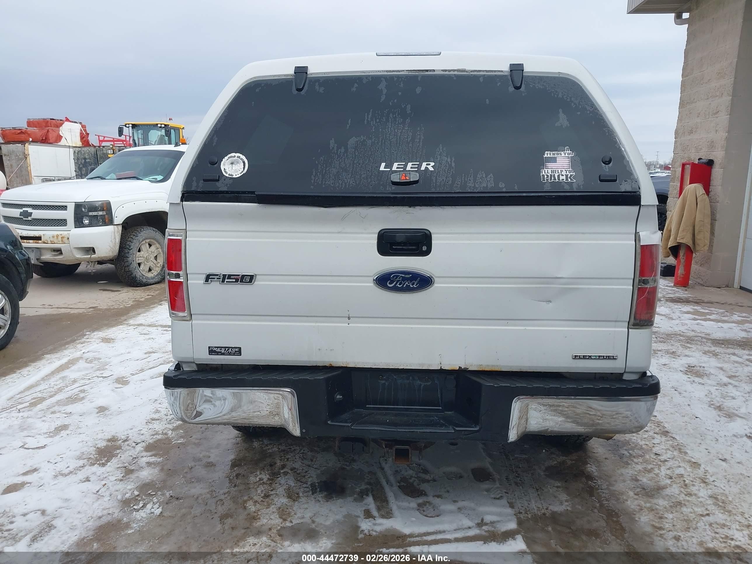 2013 Ford F-150 Xlt White vin: 1FTFW1EFXDFA75433