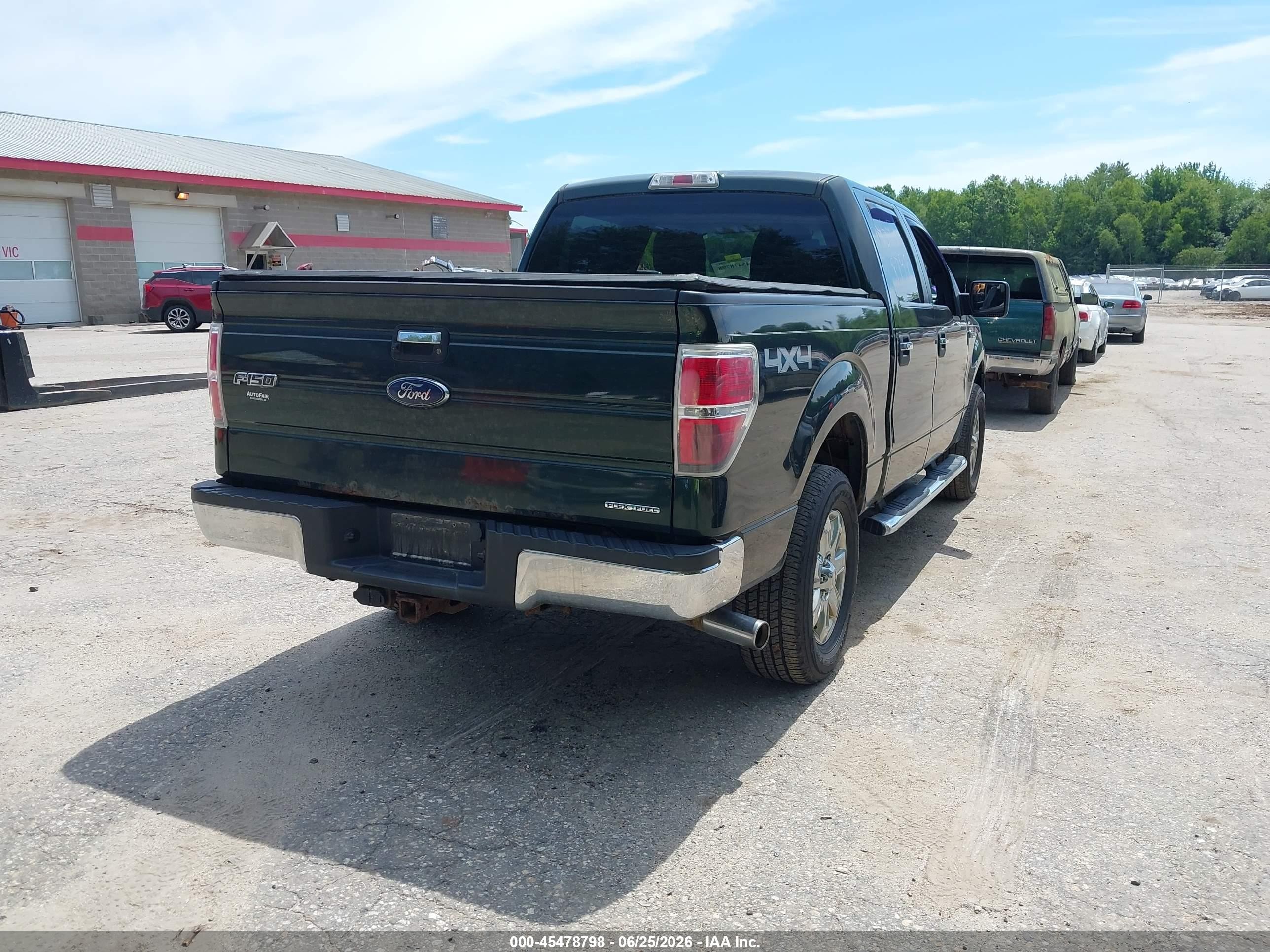 2013 Ford F-150 Fx4/king Ranch/lariat/platinum/xl/xlt Green vin: 1FTFW1EFXDFC52787