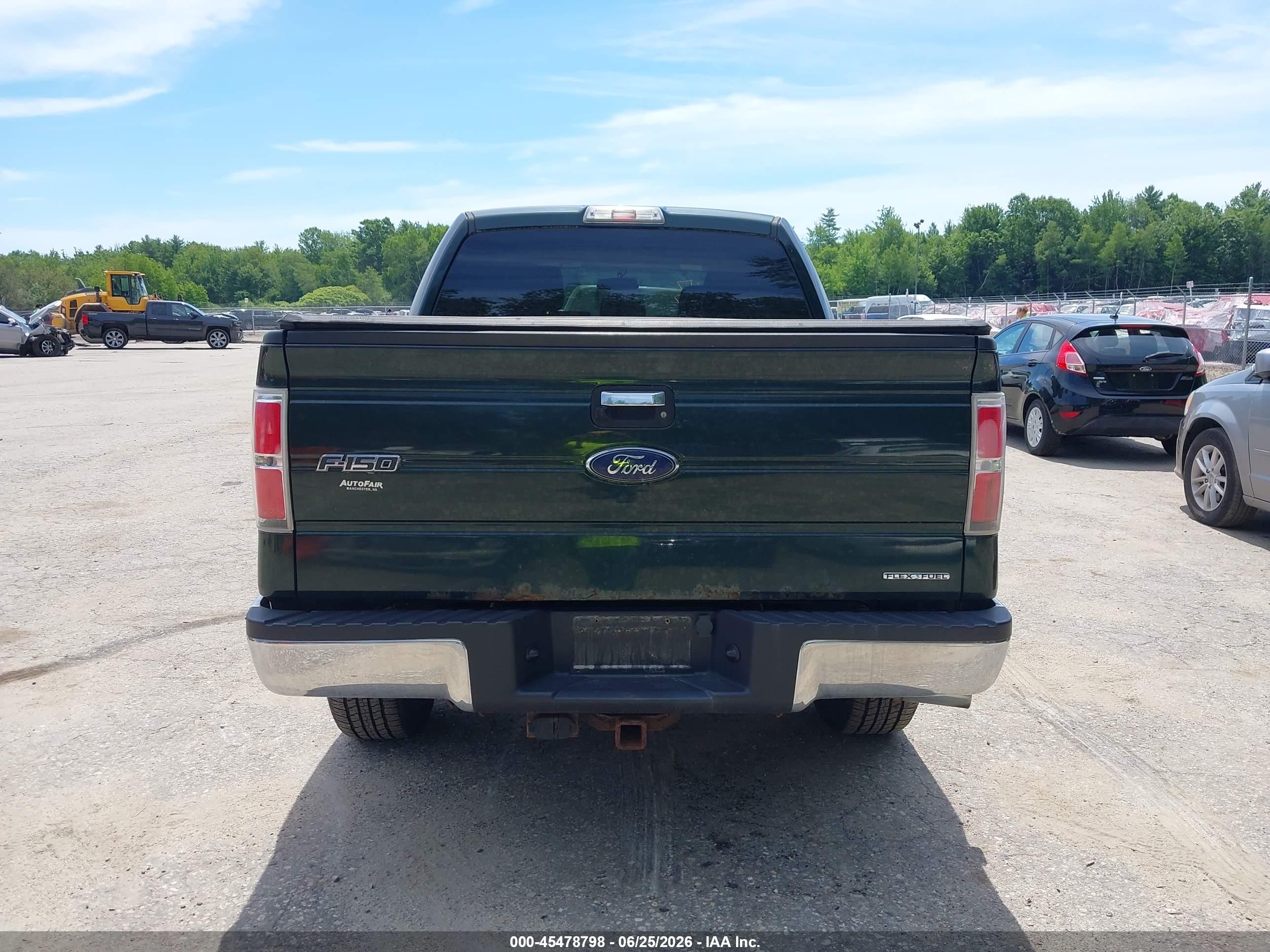 2013 Ford F-150 Fx4/king Ranch/lariat/platinum/xl/xlt Green vin: 1FTFW1EFXDFC52787