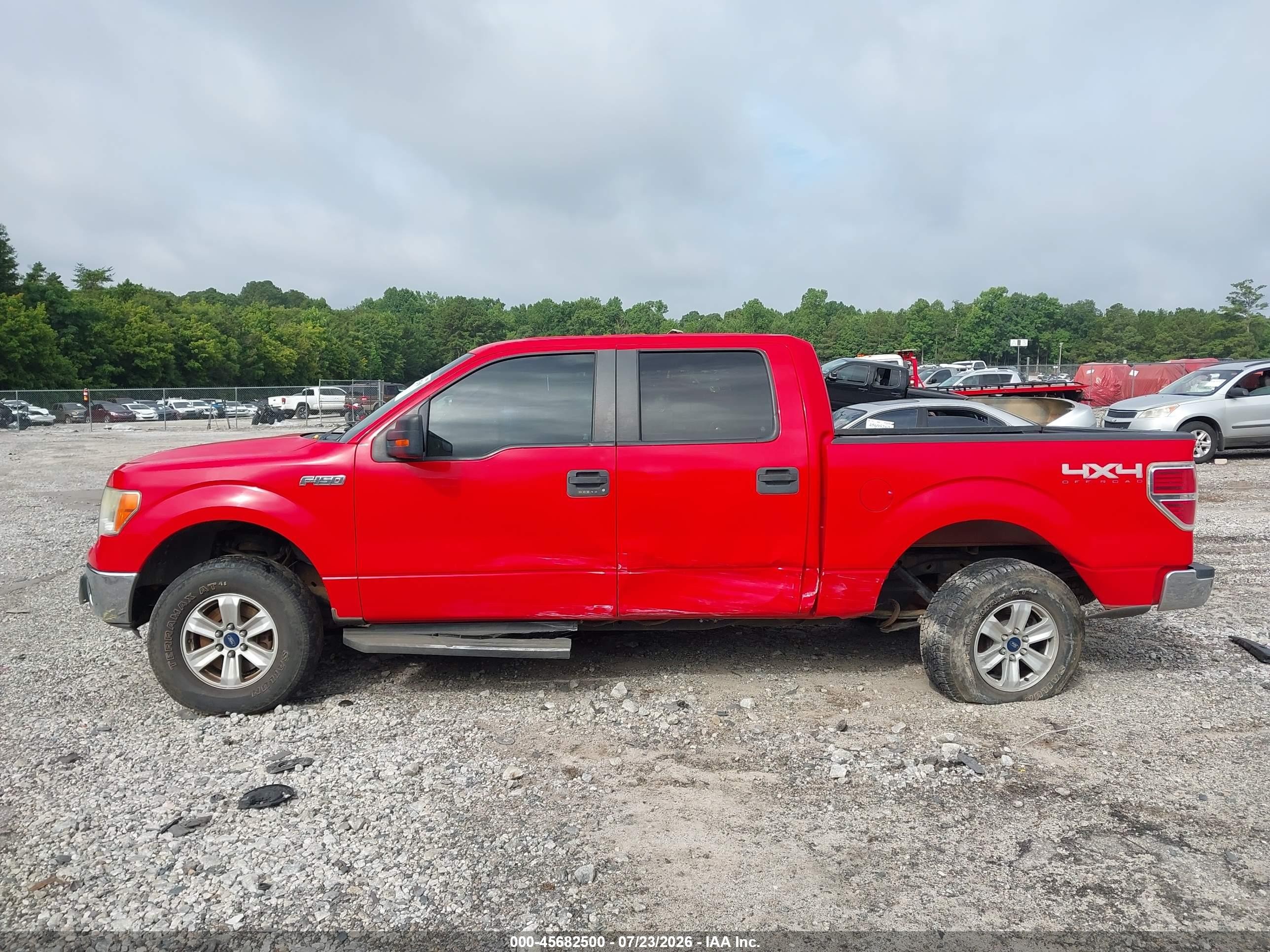 2013 Ford F-150 Xlt Красный vin: 1FTFW1EFXDFC66902