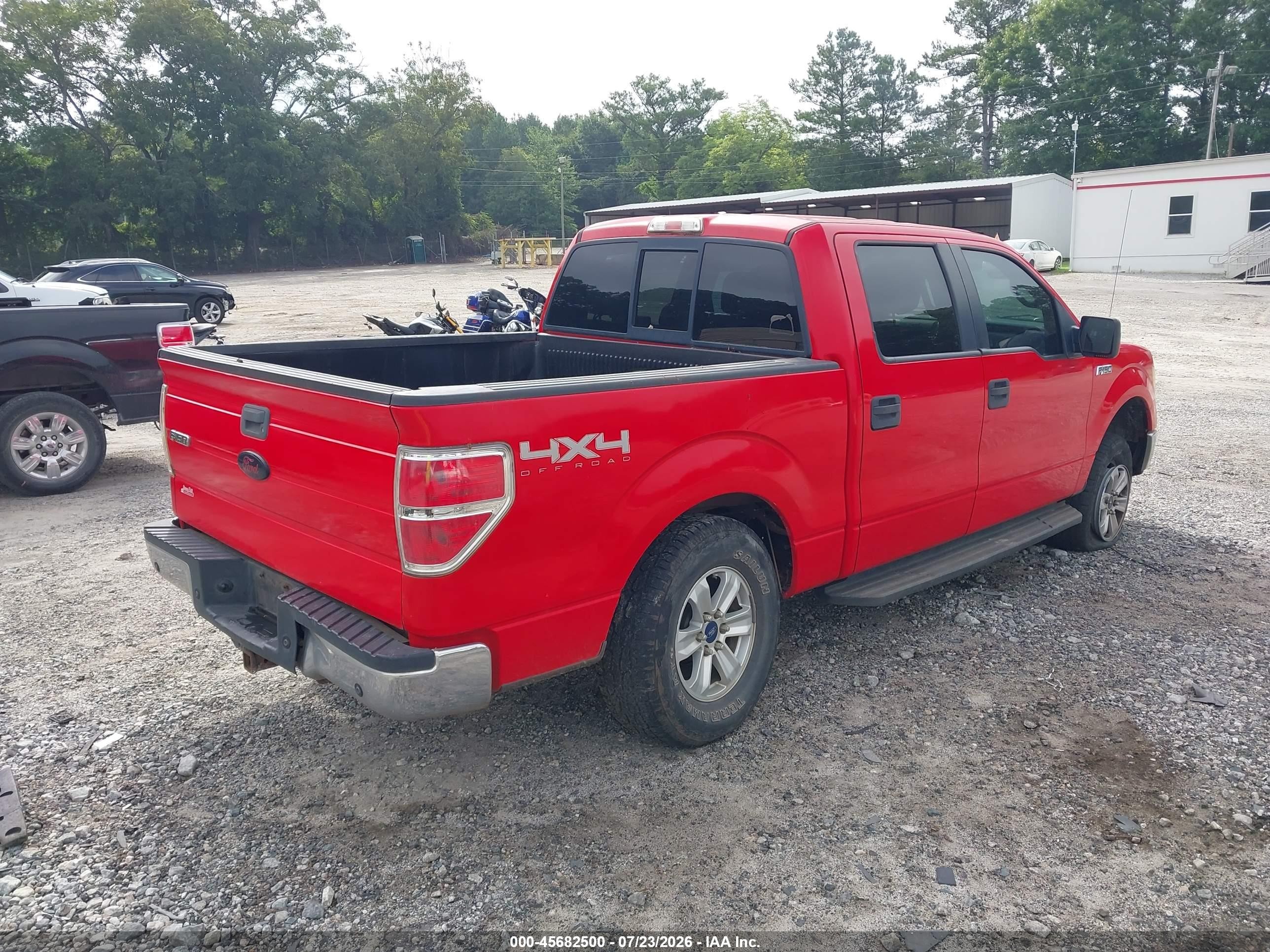 2013 Ford F-150 Xlt Красный vin: 1FTFW1EFXDFC66902