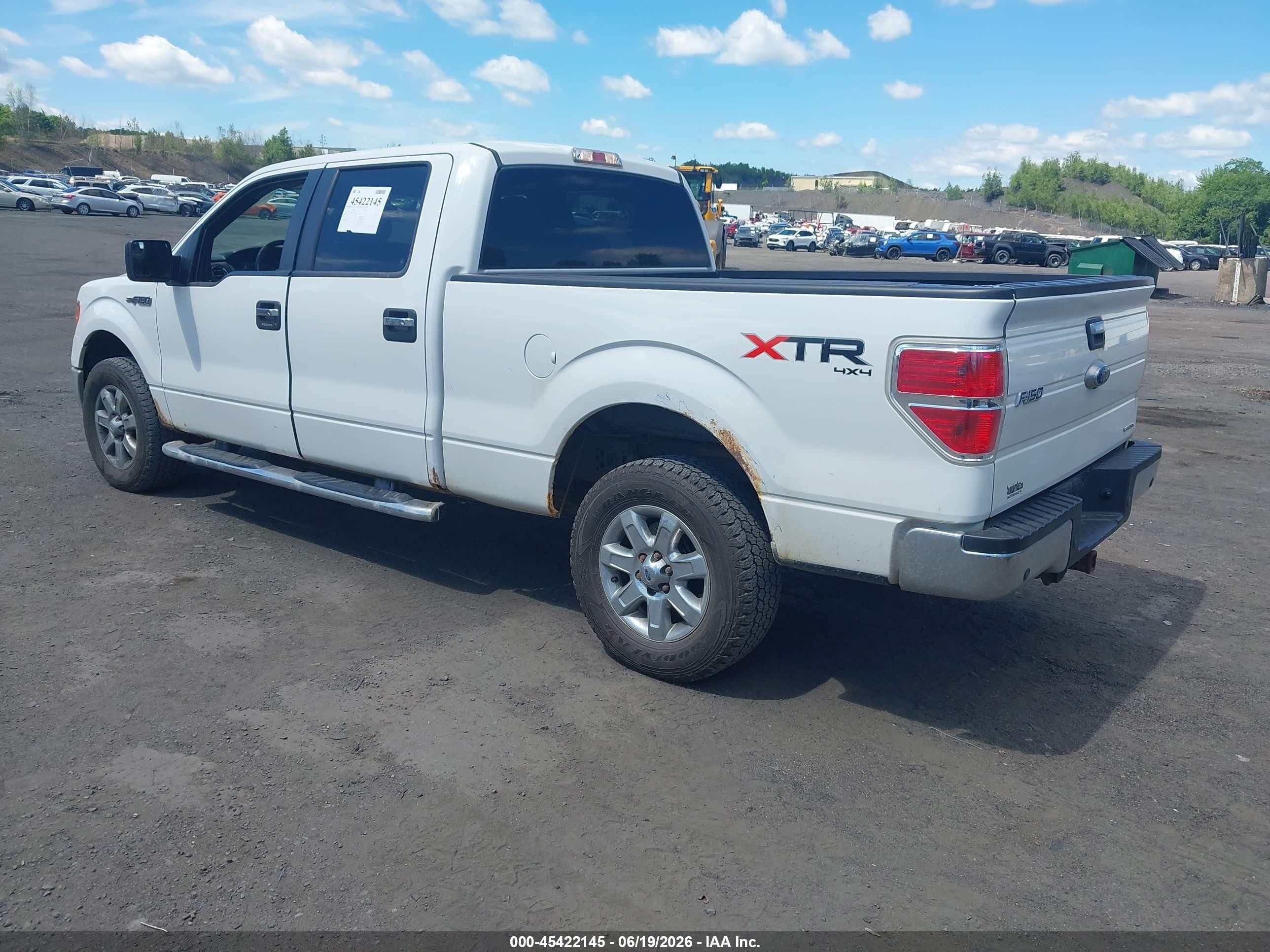2013 Ford F-150 Fx4/king Ranch/lariat/platinum/xl/xlt White vin: 1FTFW1EFXDFD12521