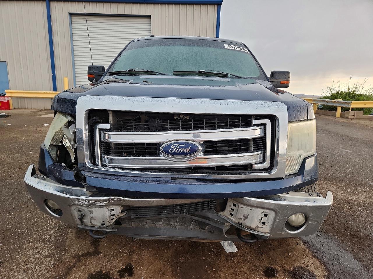 2013 Ford F150 Supercrew Синий vin: 1FTFW1EFXDKD07942