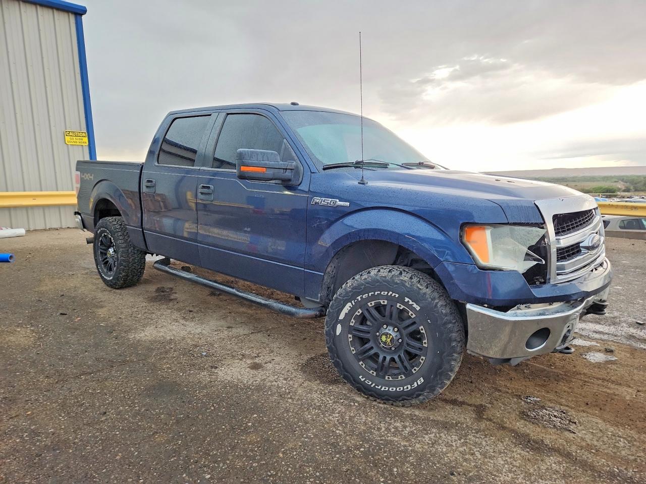 2013 Ford F150 Supercrew Синий vin: 1FTFW1EFXDKD07942