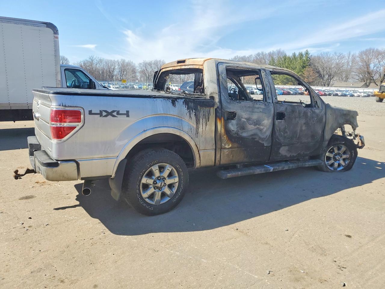 2013 Ford F150 Supercrew Silver vin: 1FTFW1EFXDKD37569