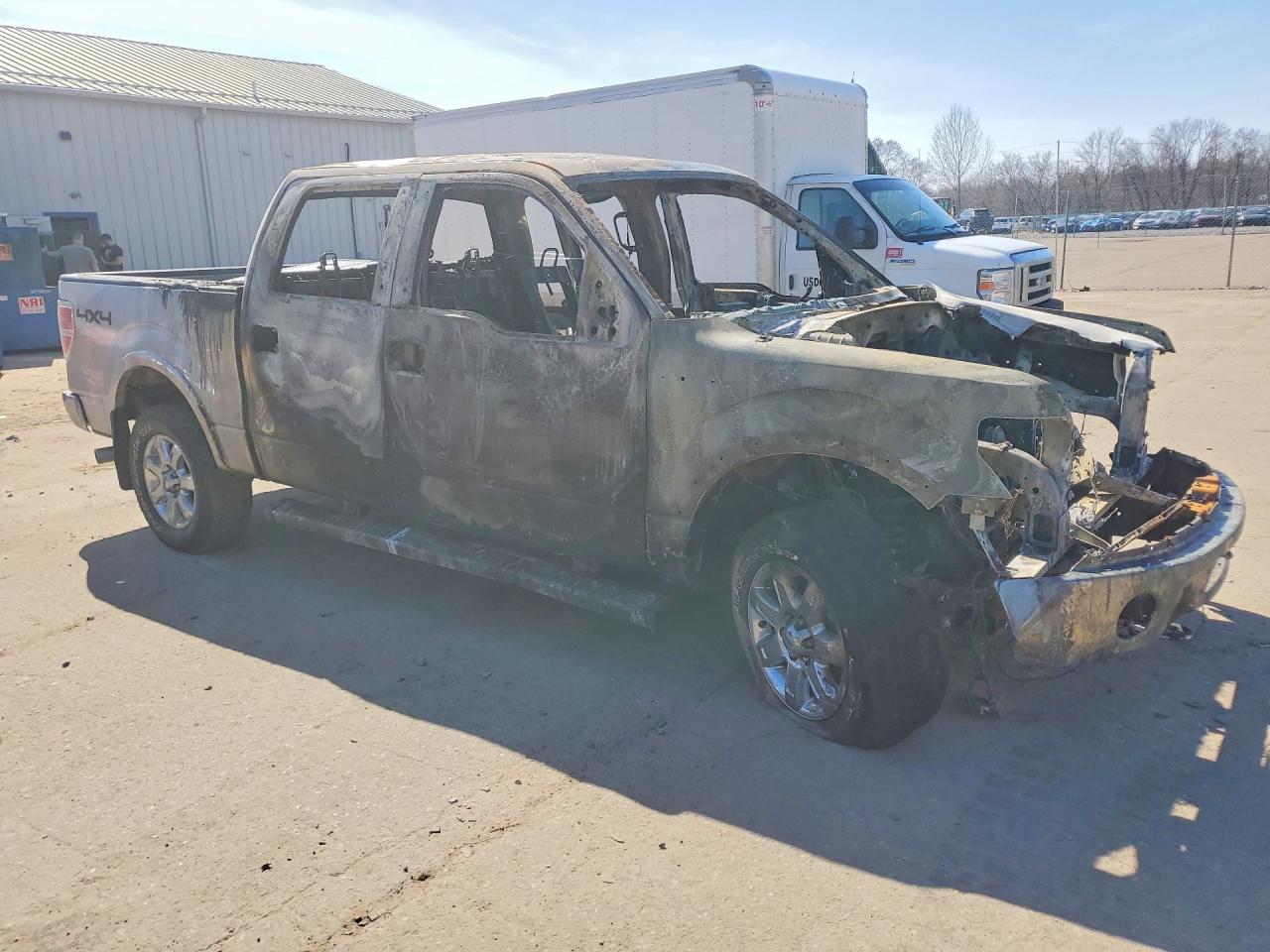 2013 Ford F150 Supercrew Silver vin: 1FTFW1EFXDKD37569
