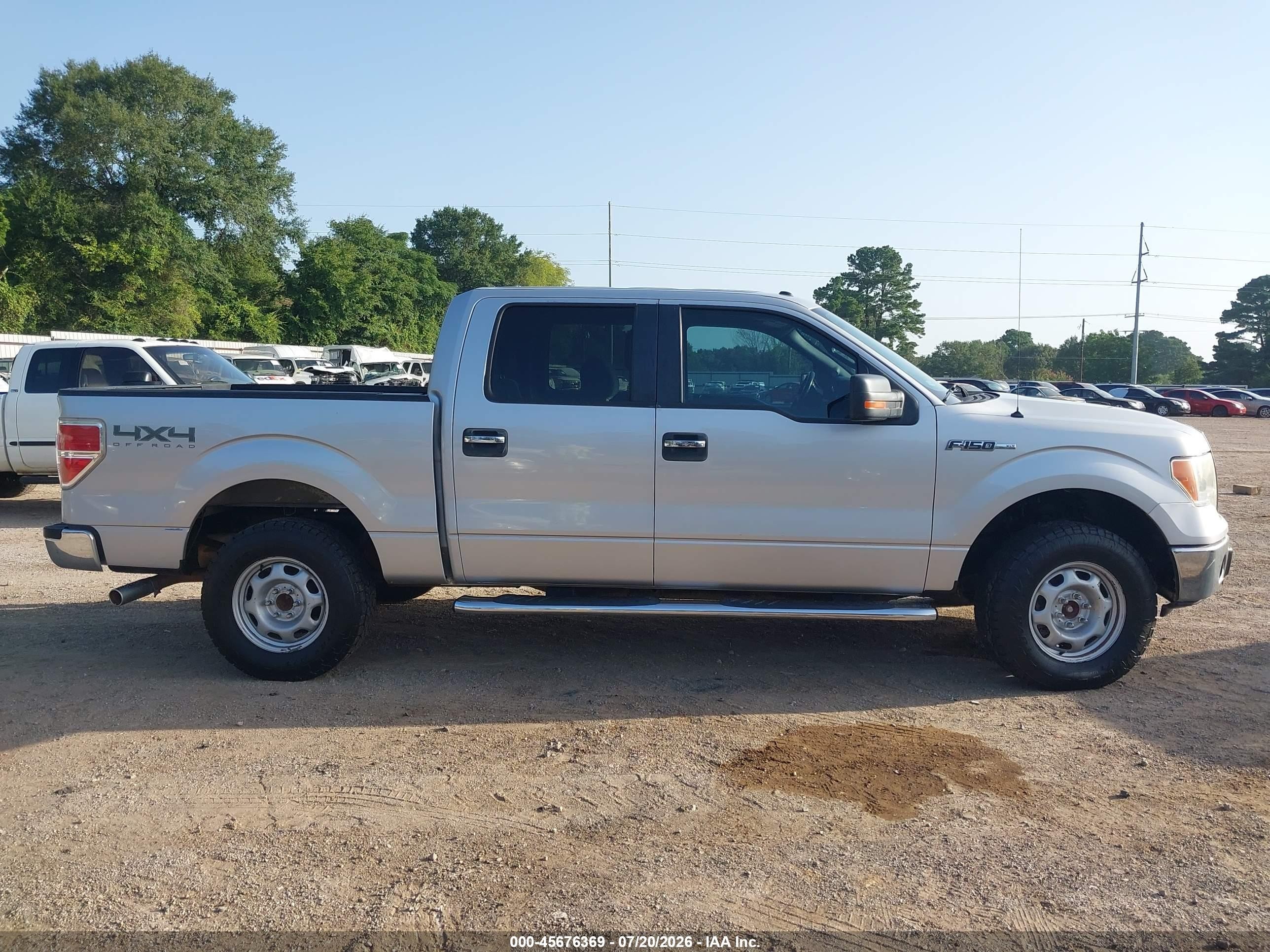 2013 Ford F-150 Xlt Silver vin: 1FTFW1EFXDKD41623