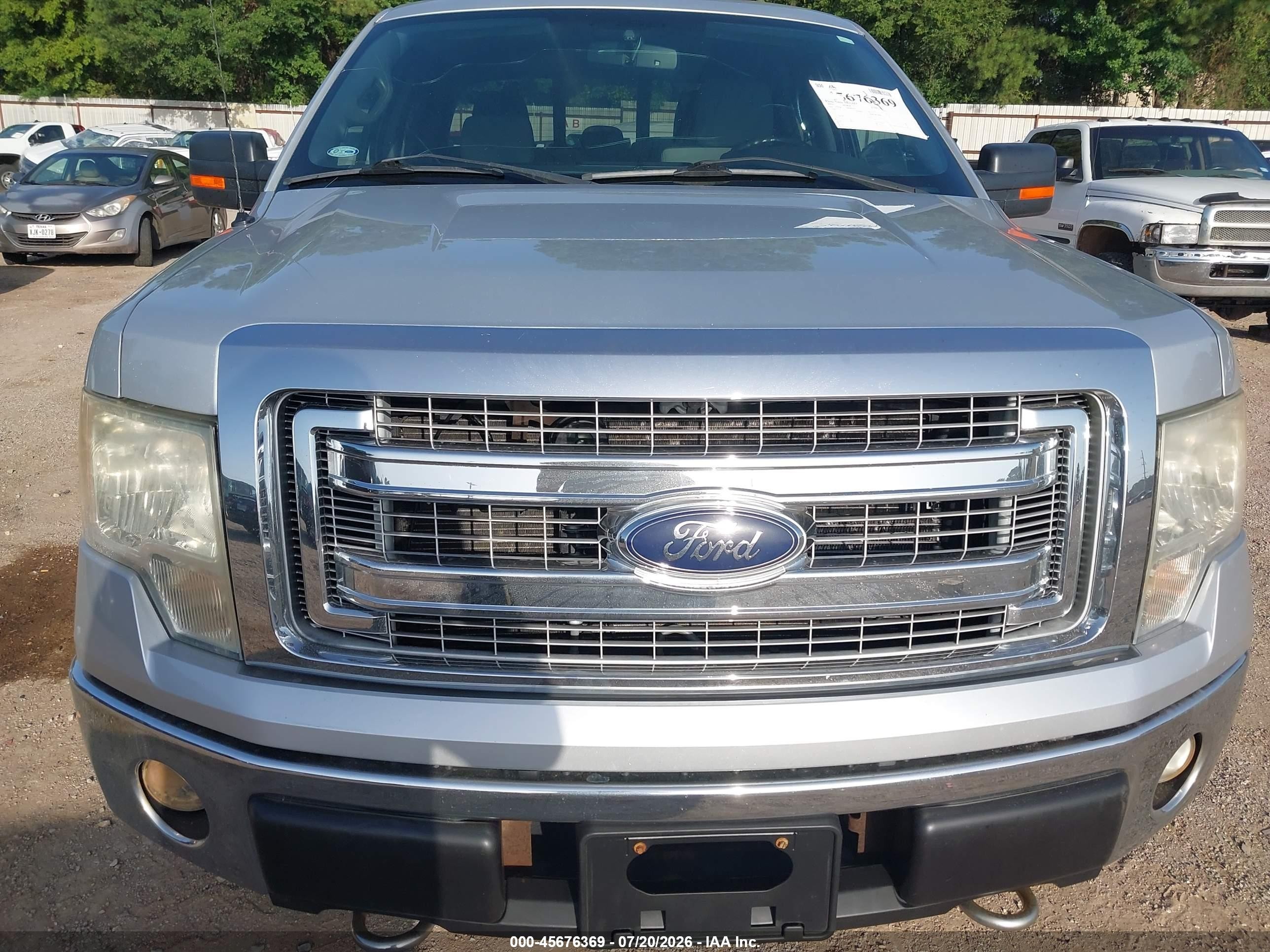 2013 Ford F-150 Xlt Silver vin: 1FTFW1EFXDKD41623