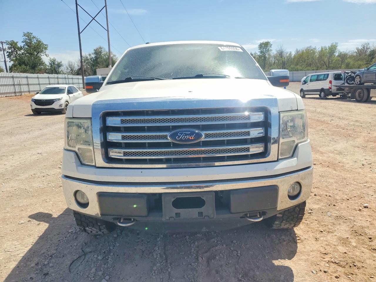 2013 Ford F150 Supercrew White vin: 1FTFW1EFXDKD95441