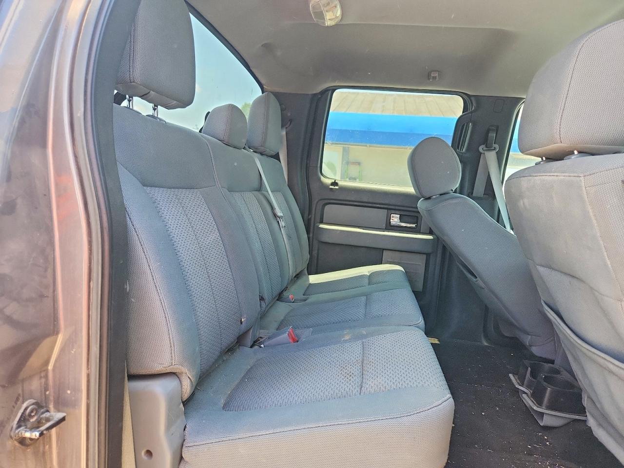 2013 Ford F150 Supercrew Gray vin: 1FTFW1EFXDKD95603