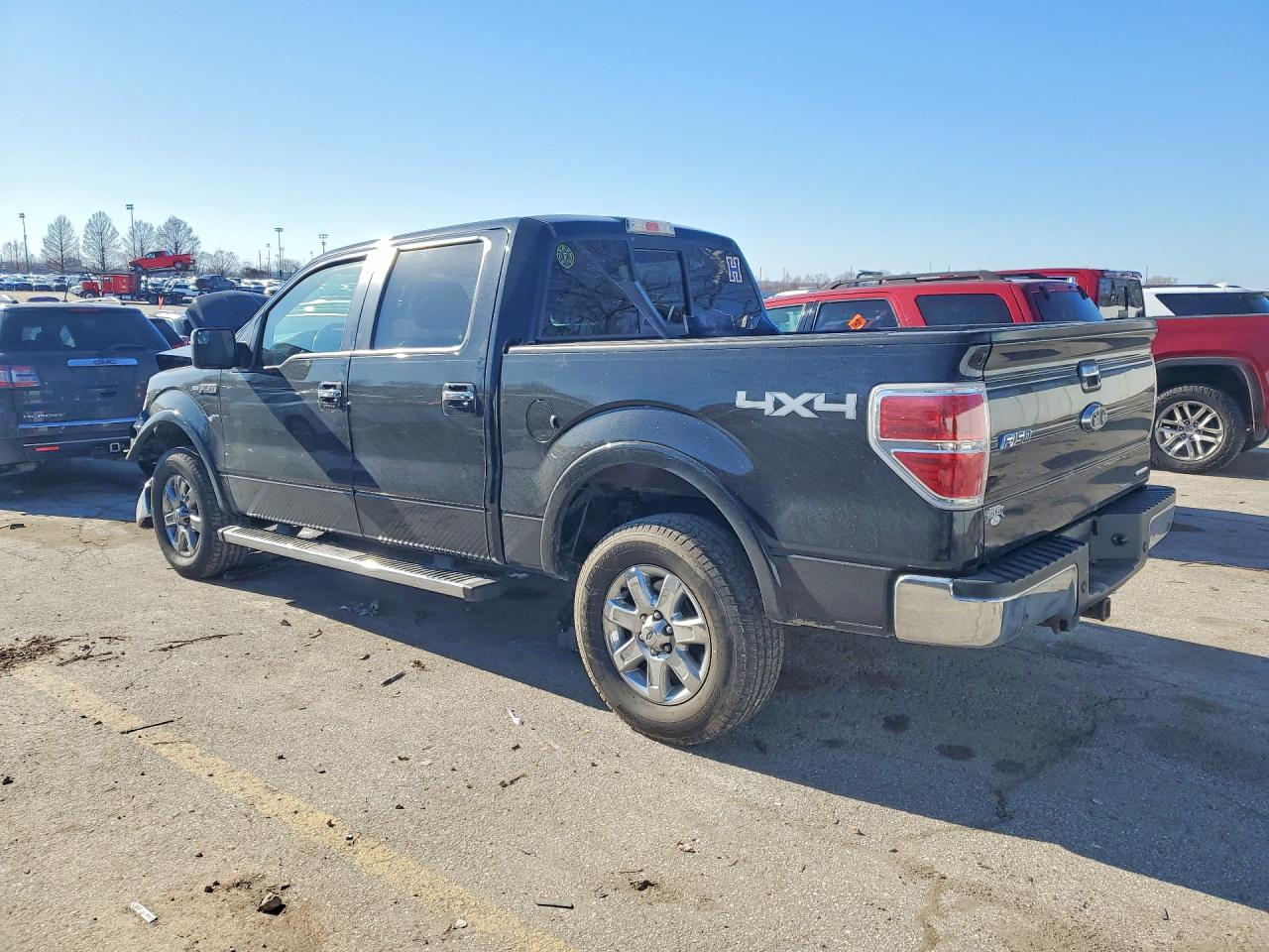 2013 Ford F150 Supercrew Black vin: 1FTFW1EFXDKE10987