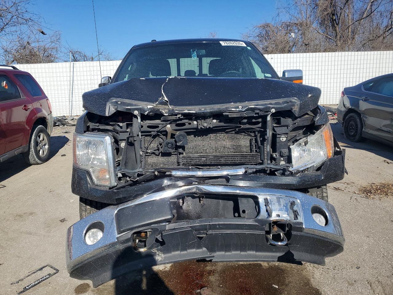 2013 Ford F150 Supercrew Black vin: 1FTFW1EFXDKE10987