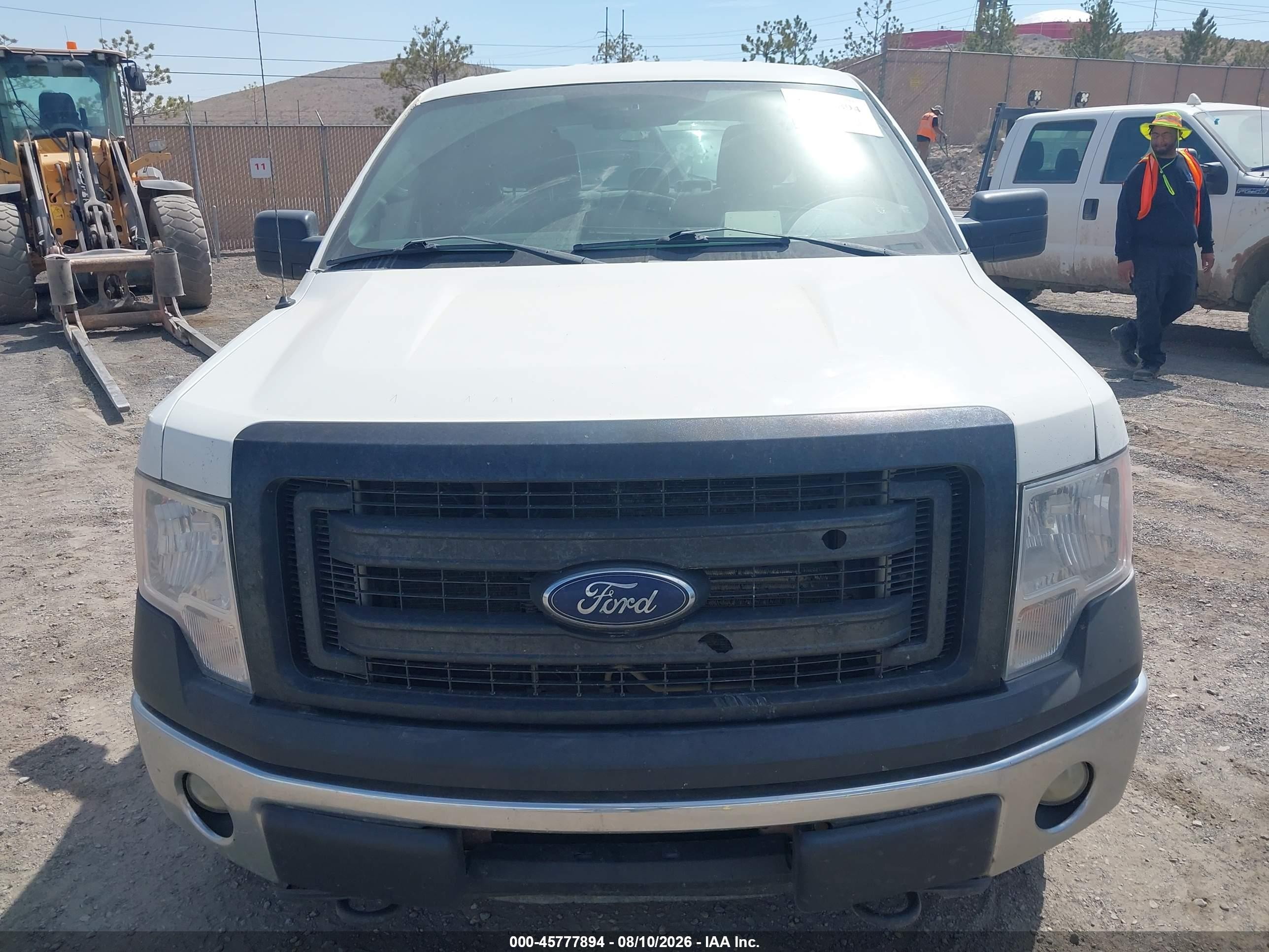 2013 Ford F-150 Xl White vin: 1FTFW1EFXDKF05467