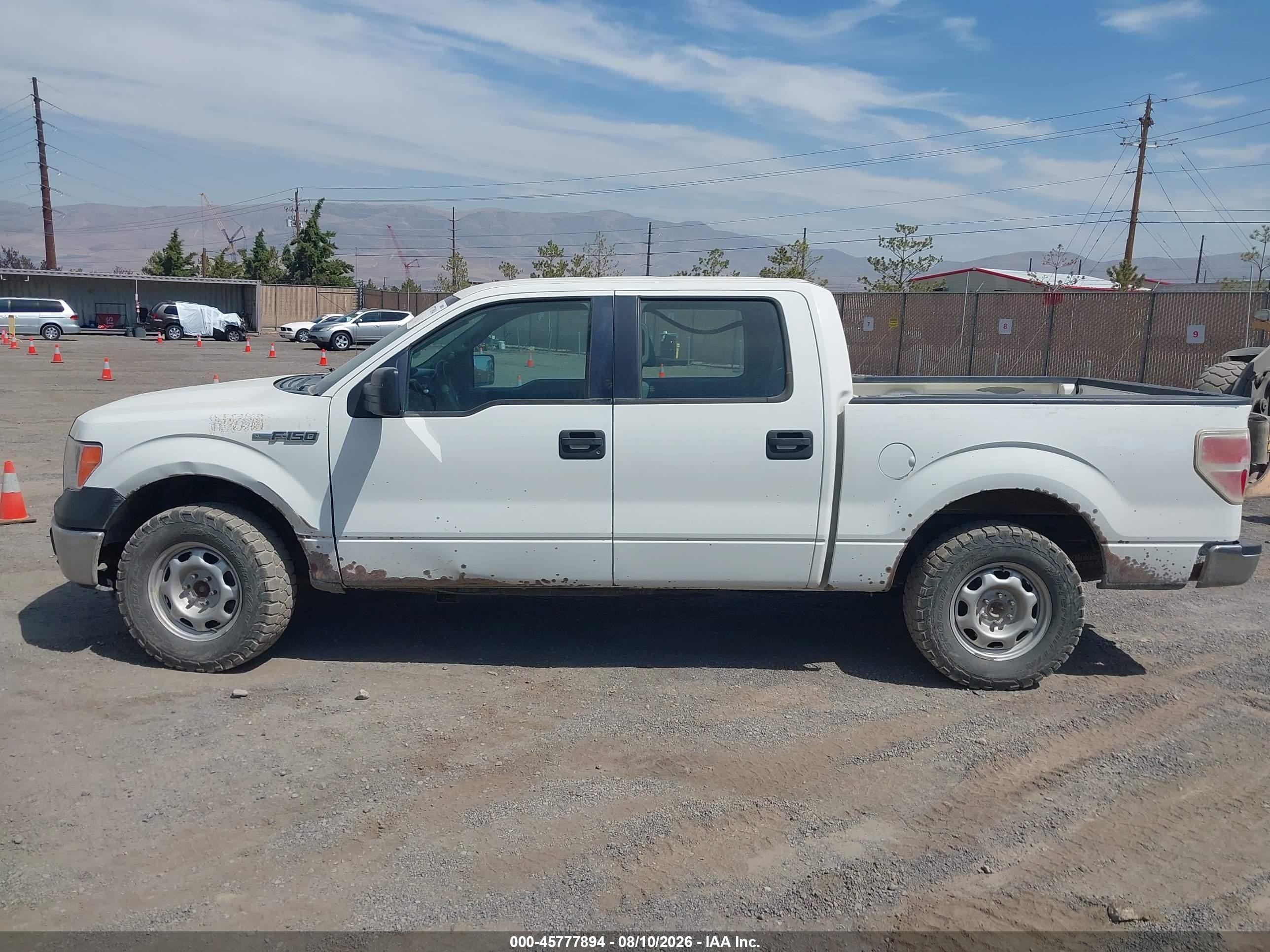 2013 Ford F-150 Xl White vin: 1FTFW1EFXDKF05467