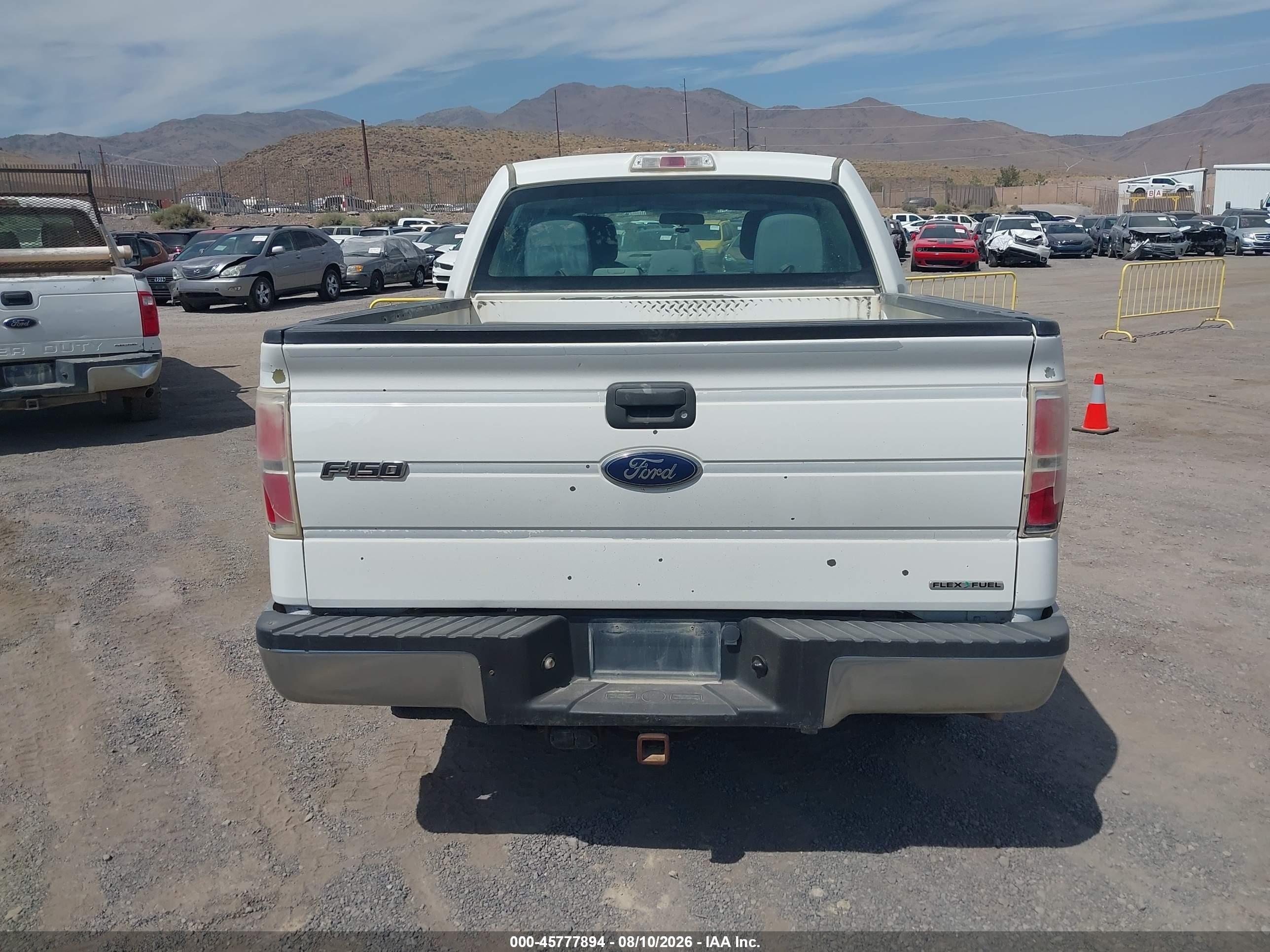 2013 Ford F-150 Xl White vin: 1FTFW1EFXDKF05467