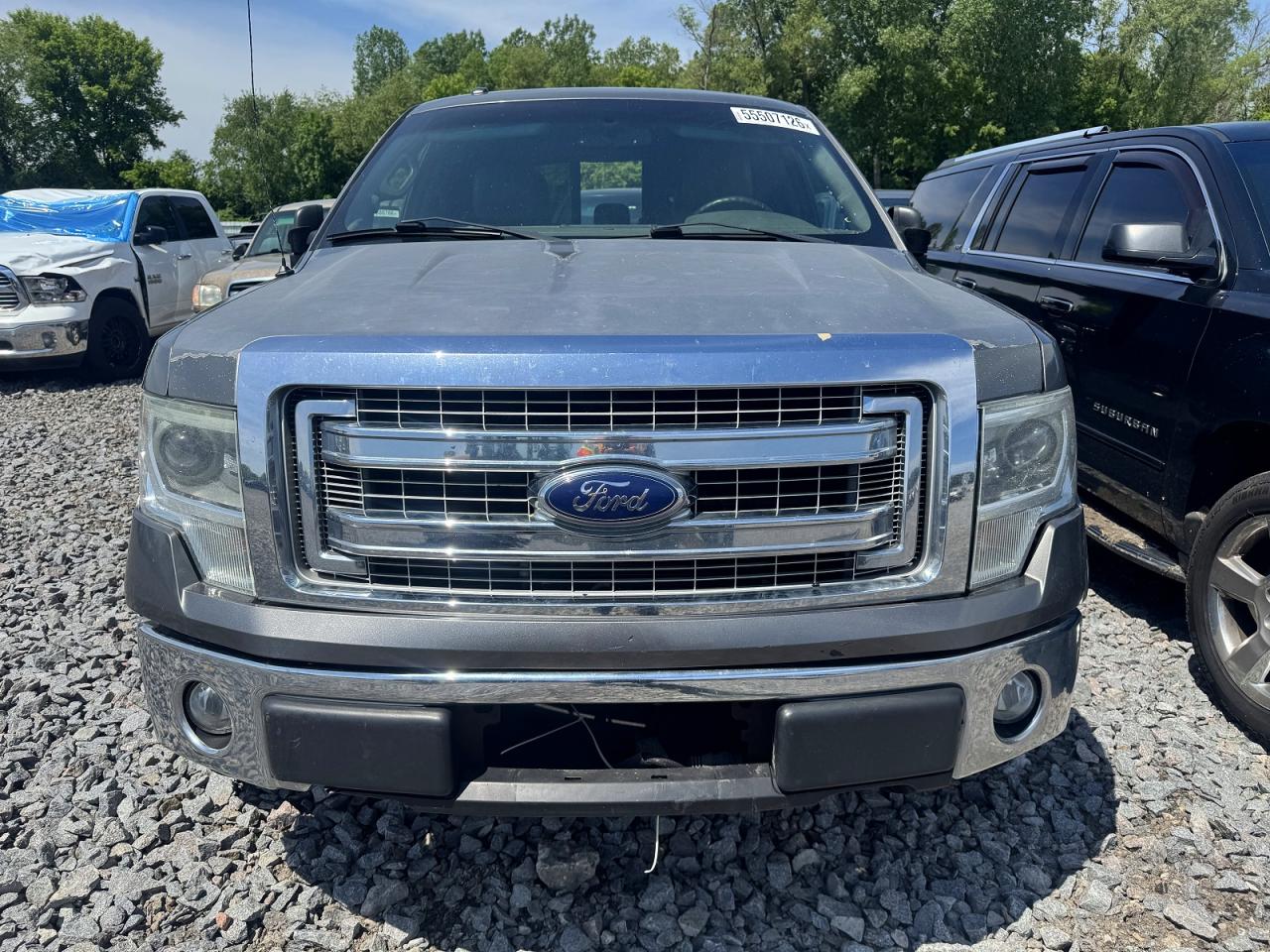 2014 Ford F150 Supercrew Серый vin: 1FTFW1EFXEFA14178