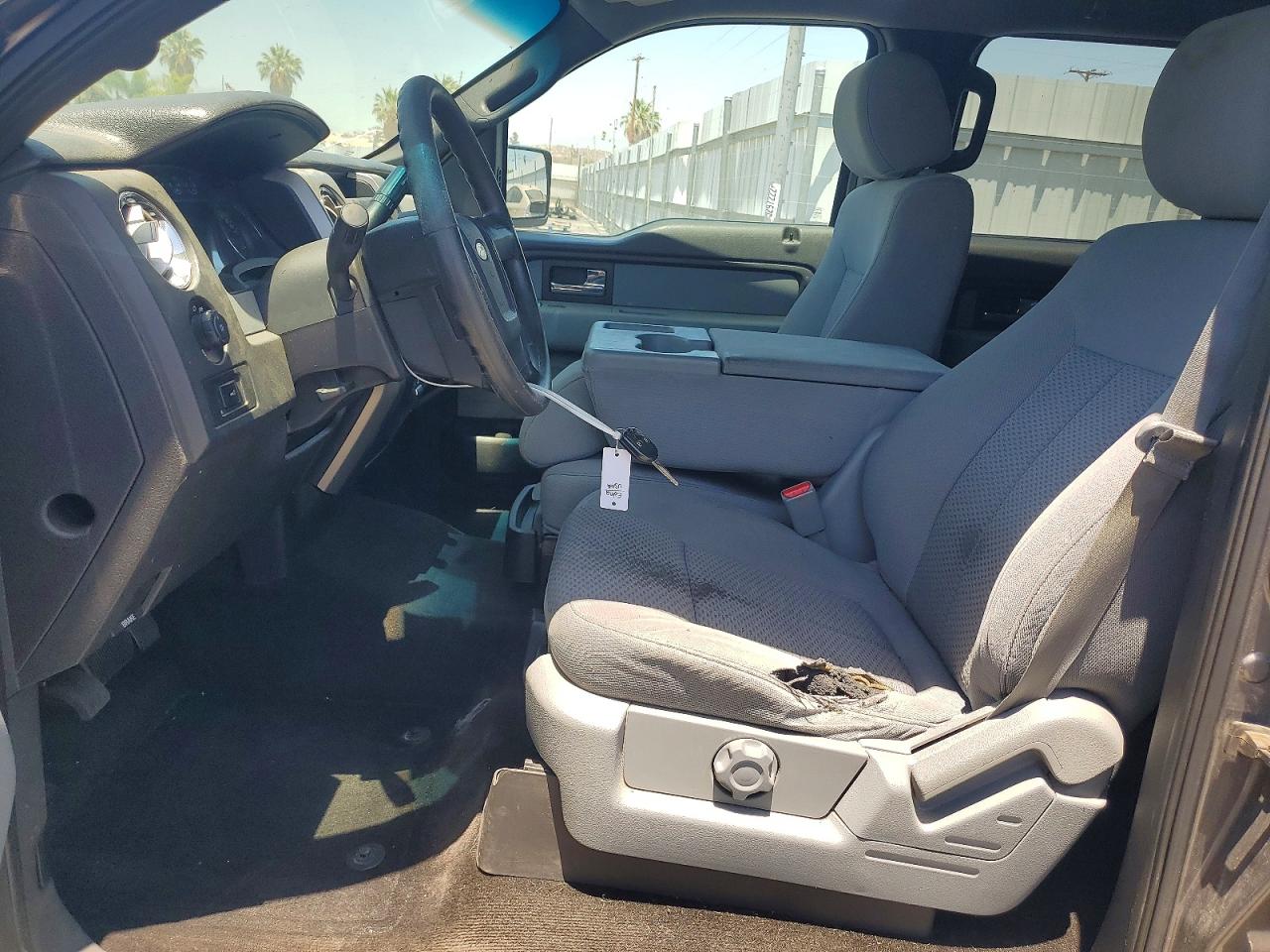 2014 Ford F150 Supercrew Gray vin: 1FTFW1EFXEFB70365