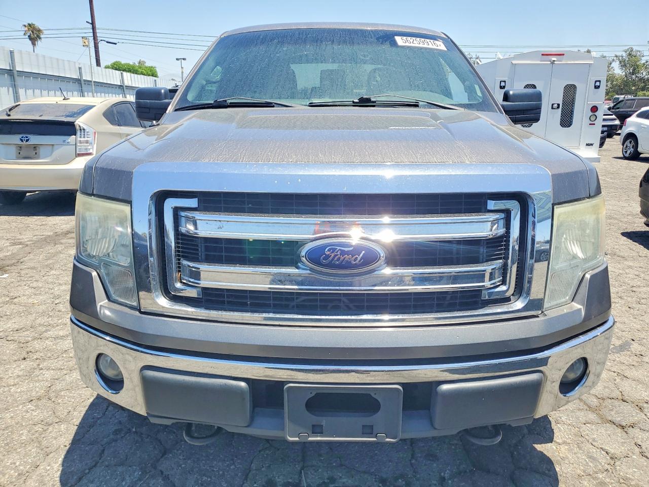2014 Ford F150 Supercrew Gray vin: 1FTFW1EFXEFB70365