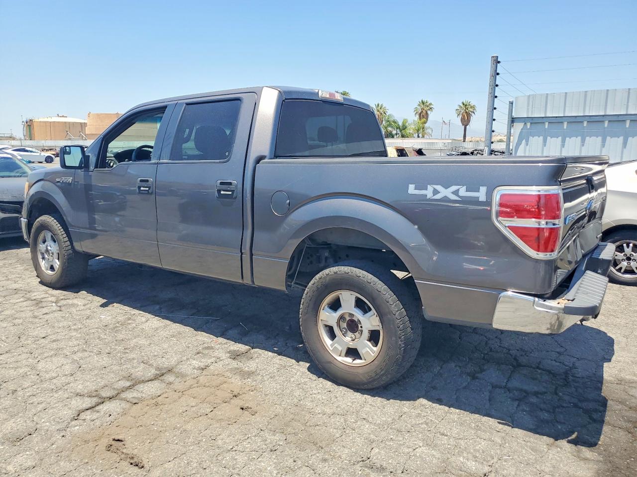 2014 Ford F150 Supercrew Gray vin: 1FTFW1EFXEFB70365