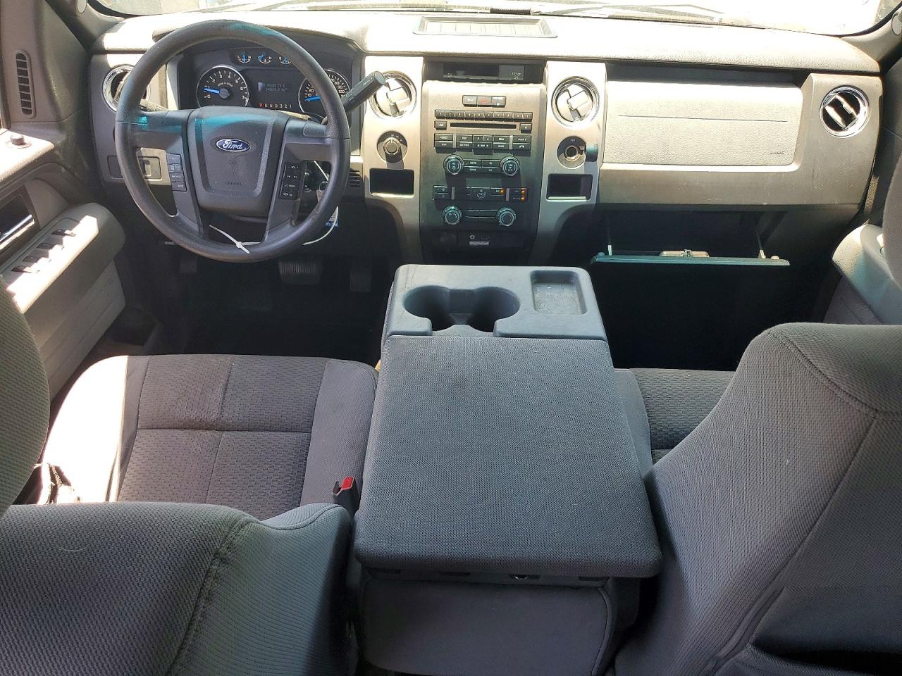 2014 Ford F150 Supercrew Gray vin: 1FTFW1EFXEFB70365